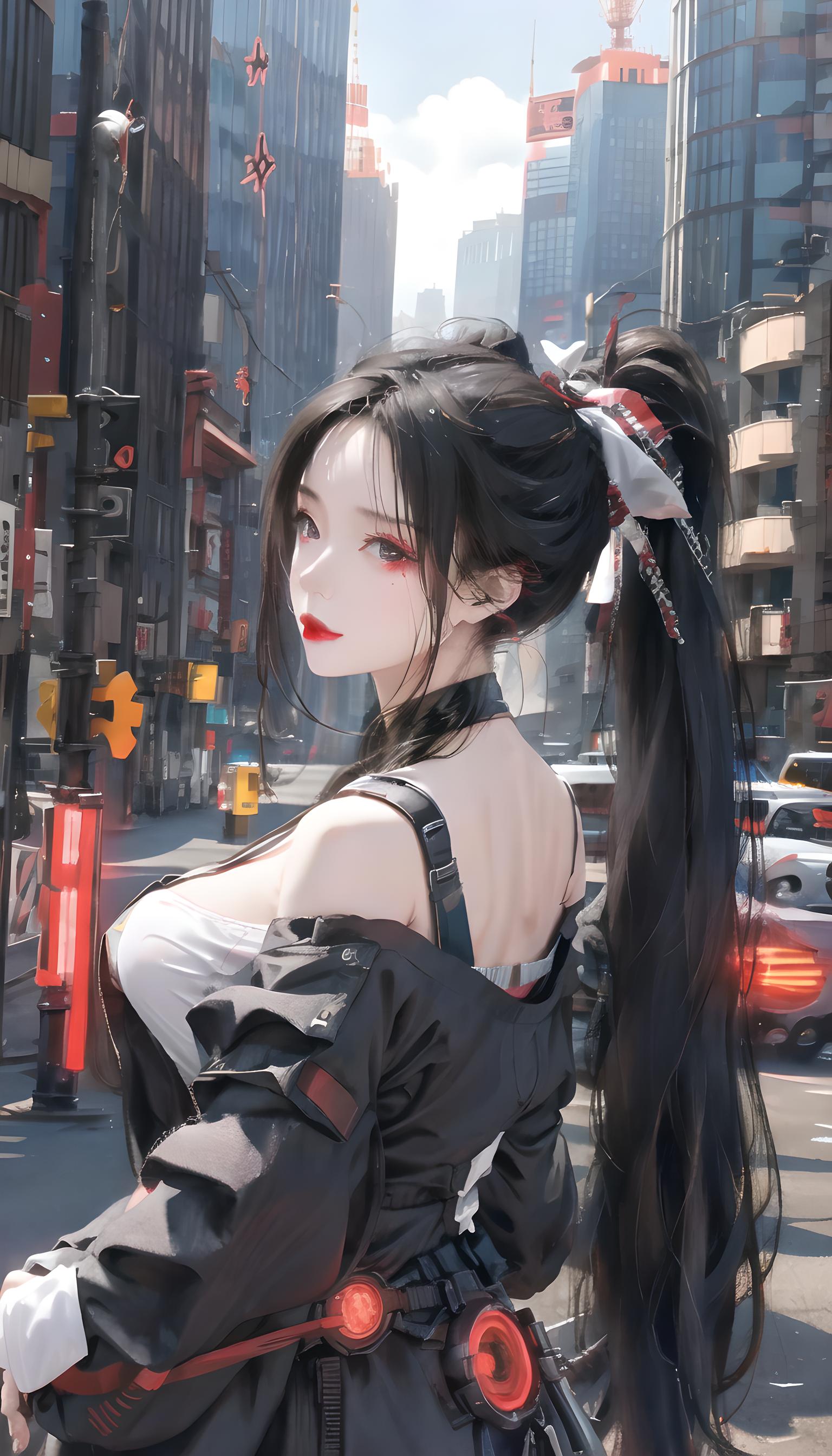 未来城市少女