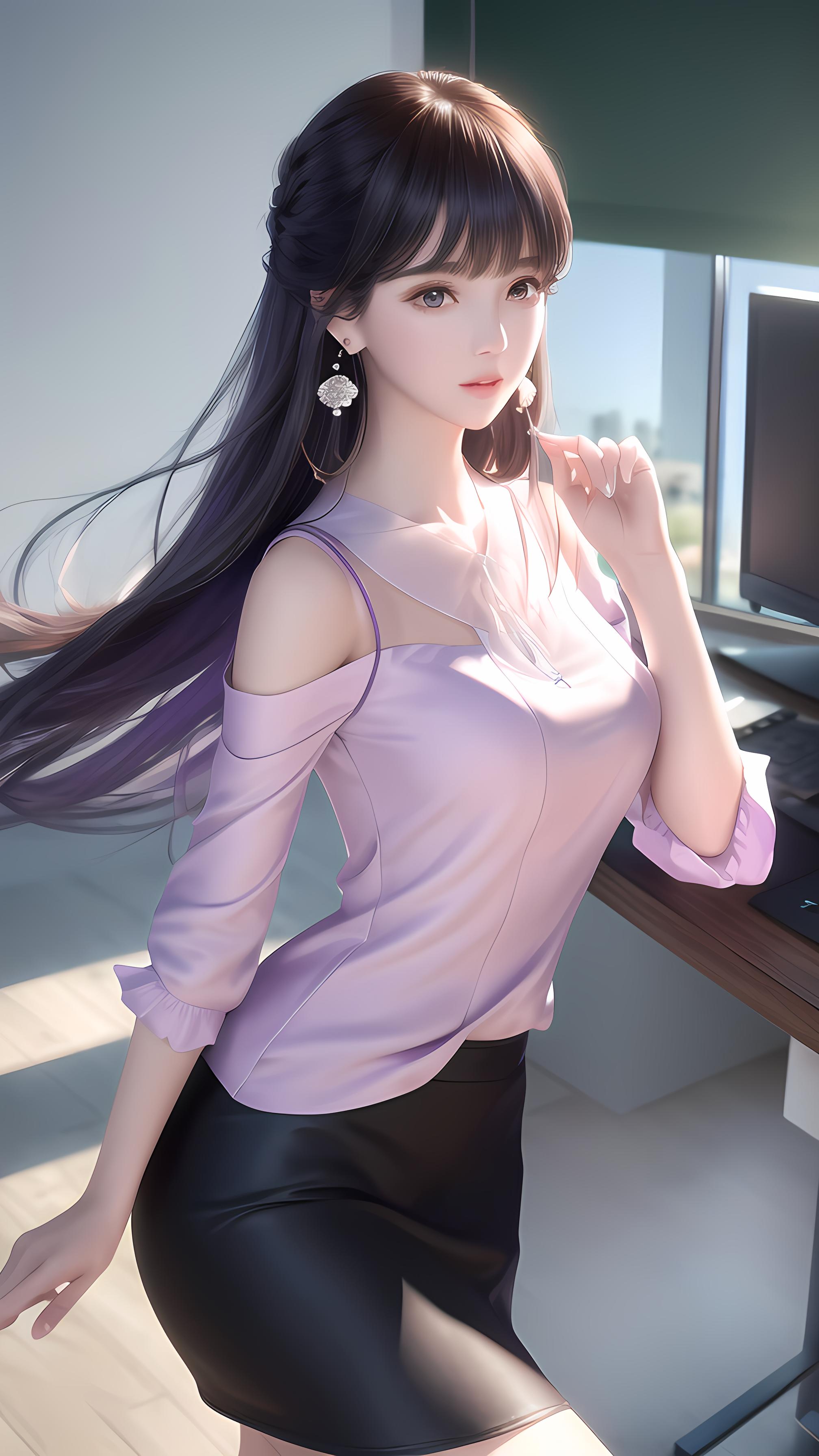 女