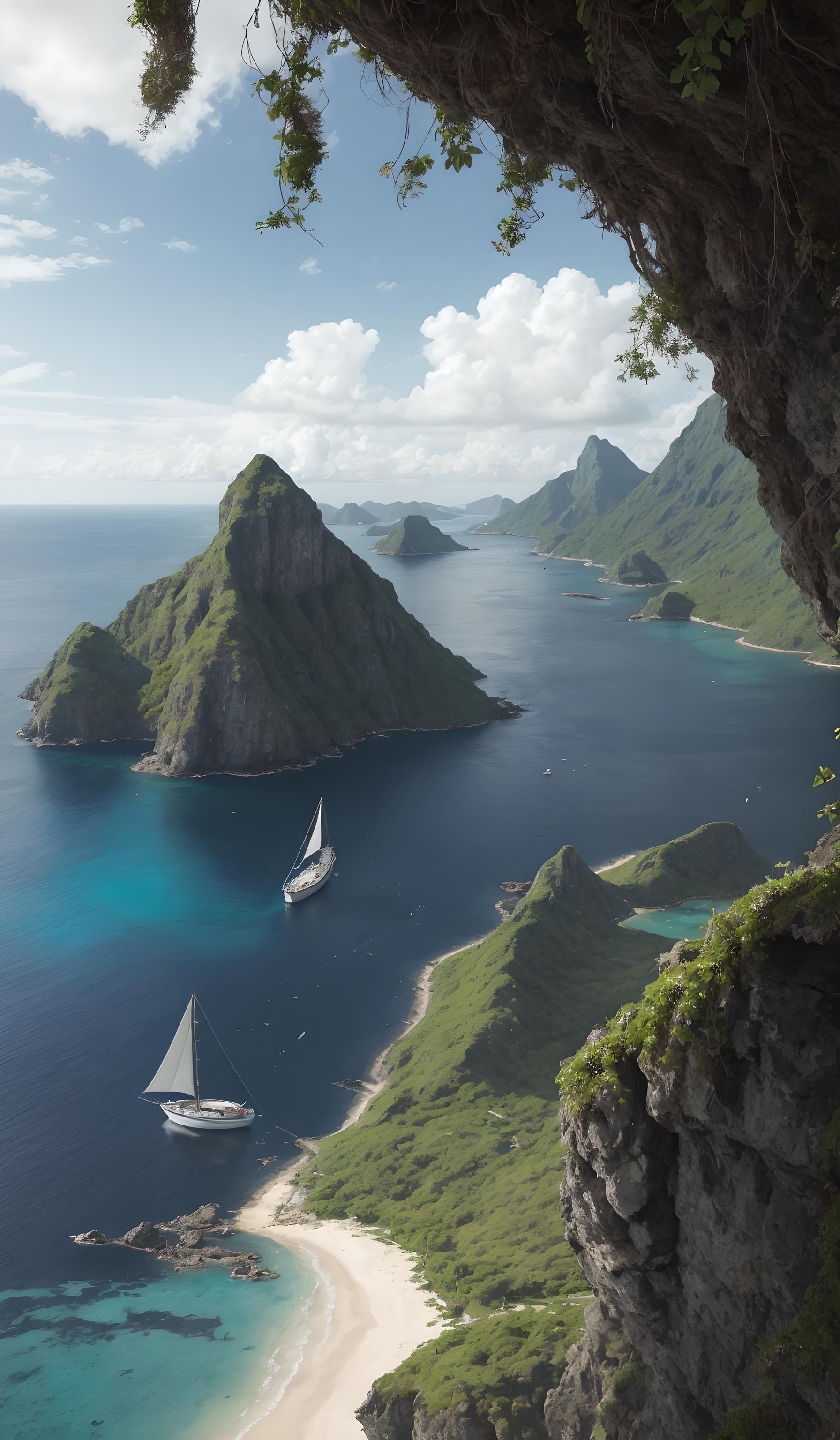 海滩