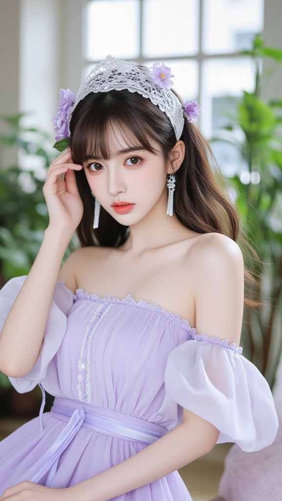 瓜子脸女孩