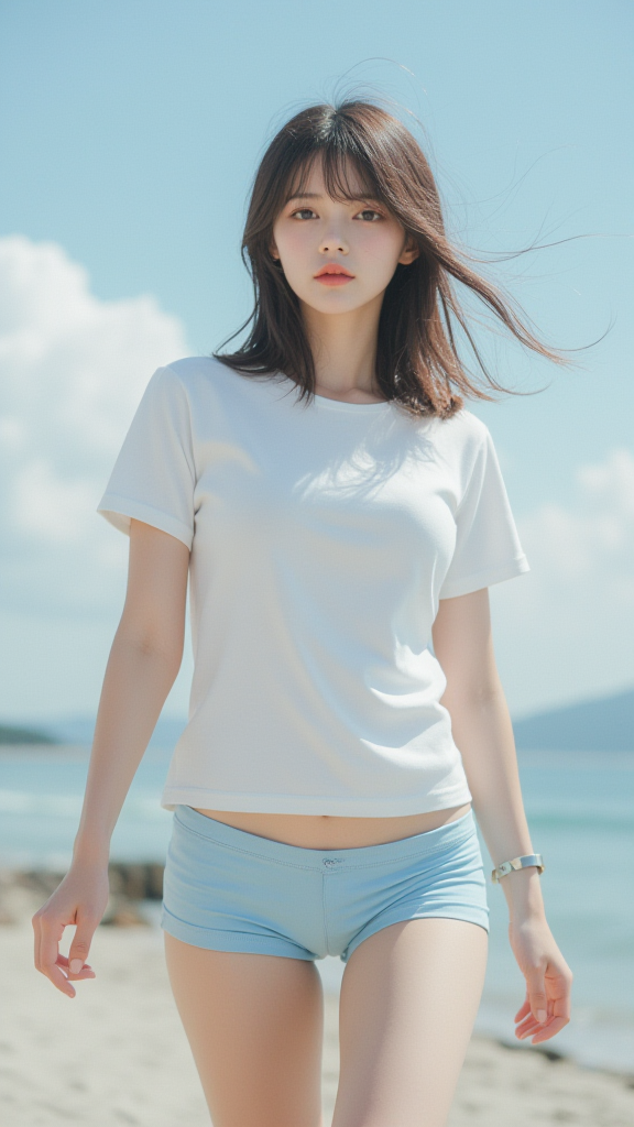 海边女孩