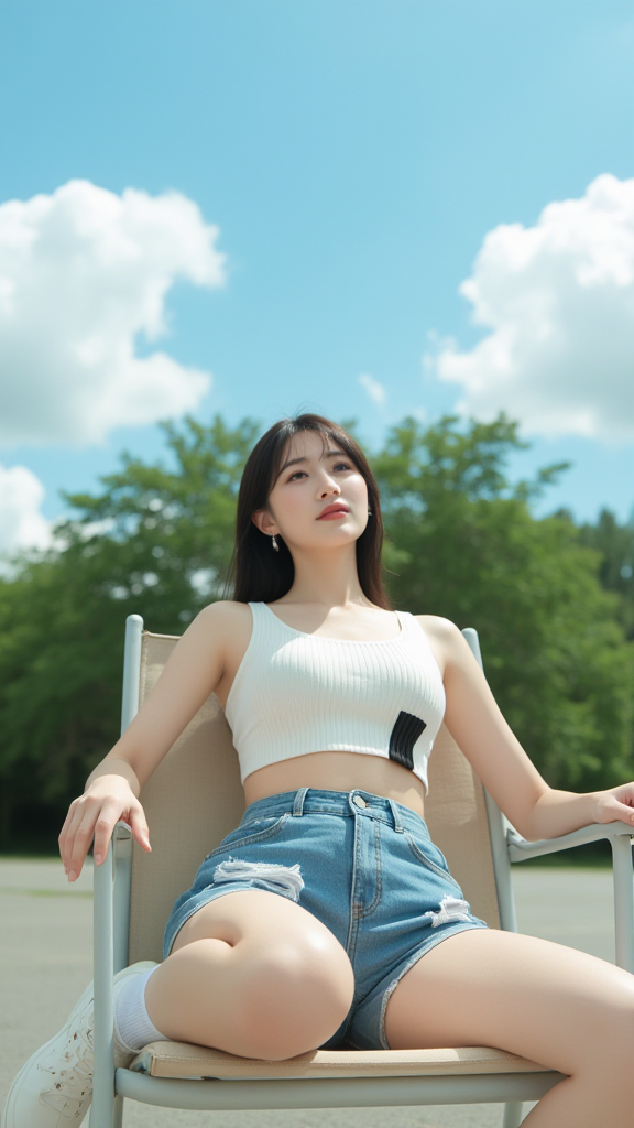 葛优躺女孩
