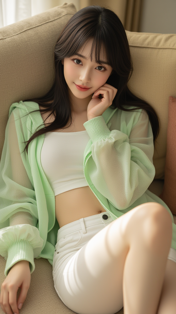 绿衣女孩