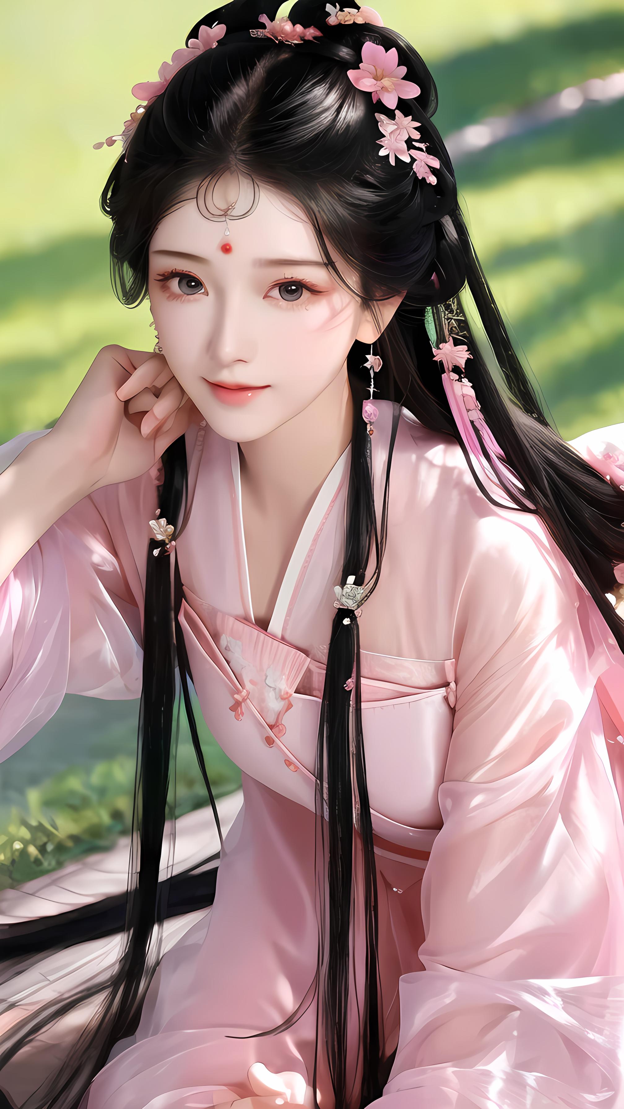 美女汉服