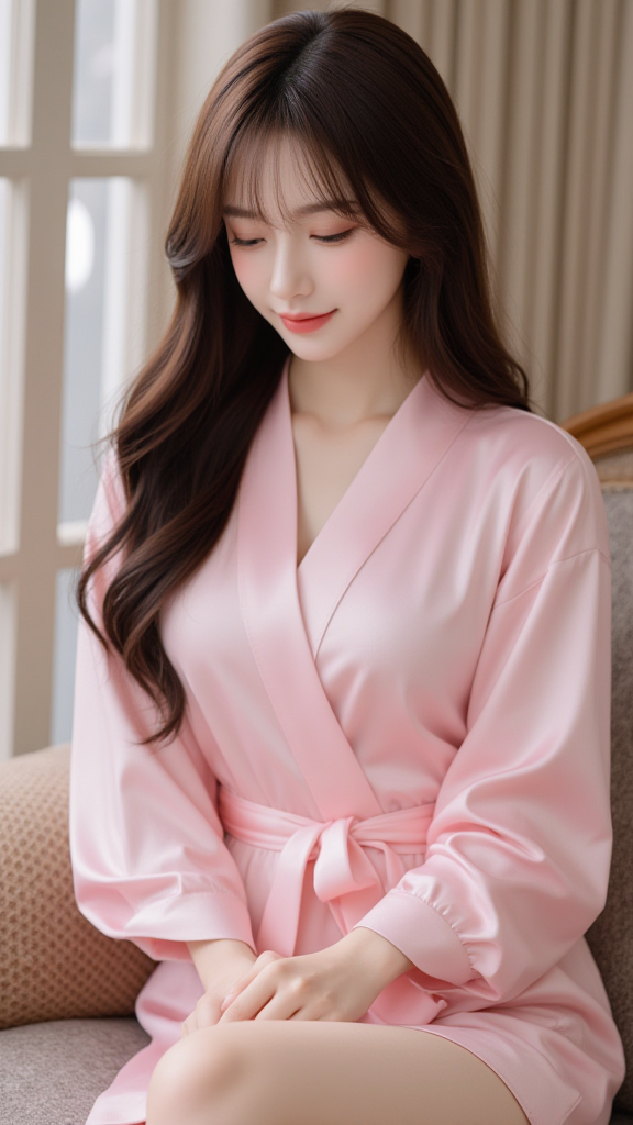 居家睡衣少女