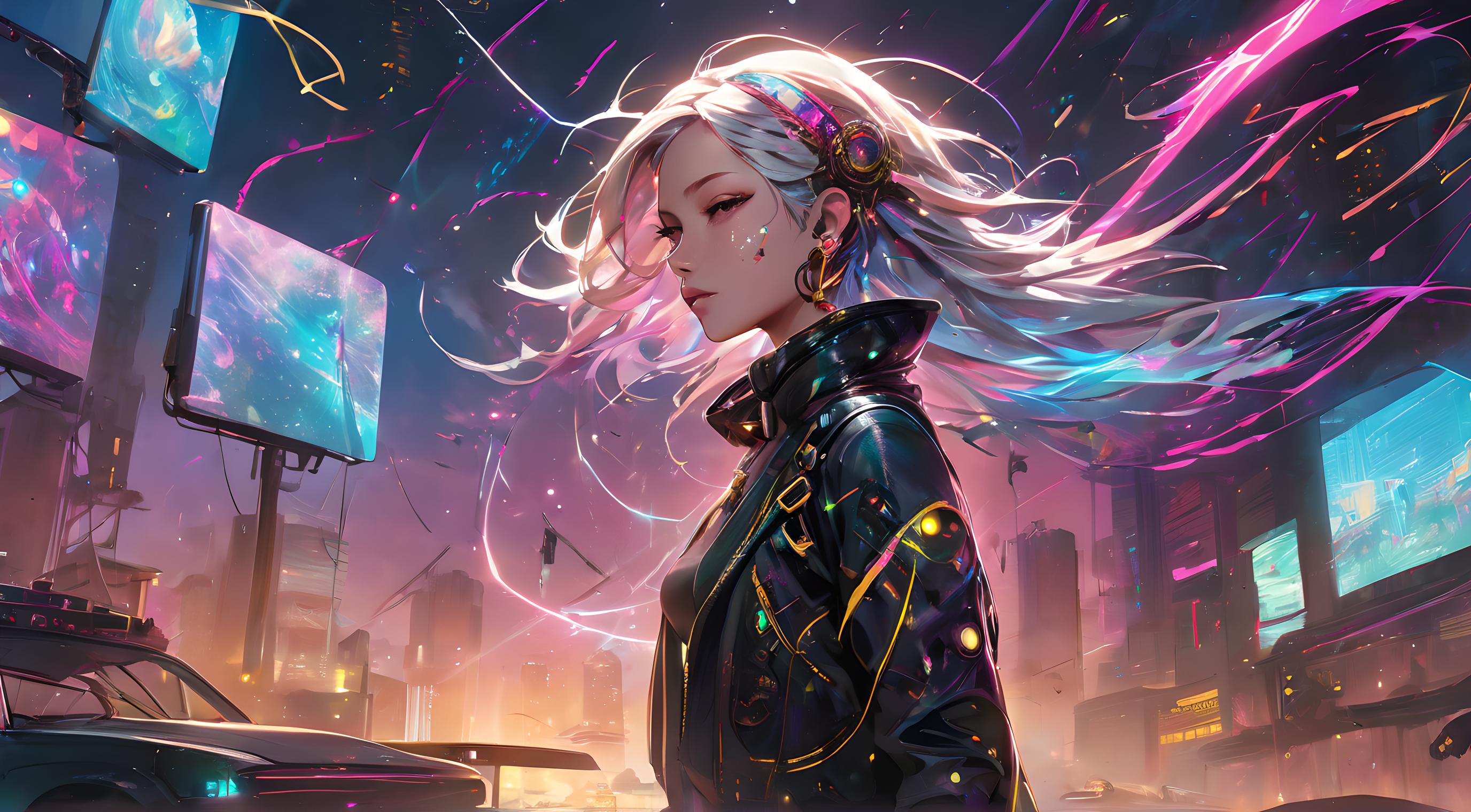 科幻DJ少女