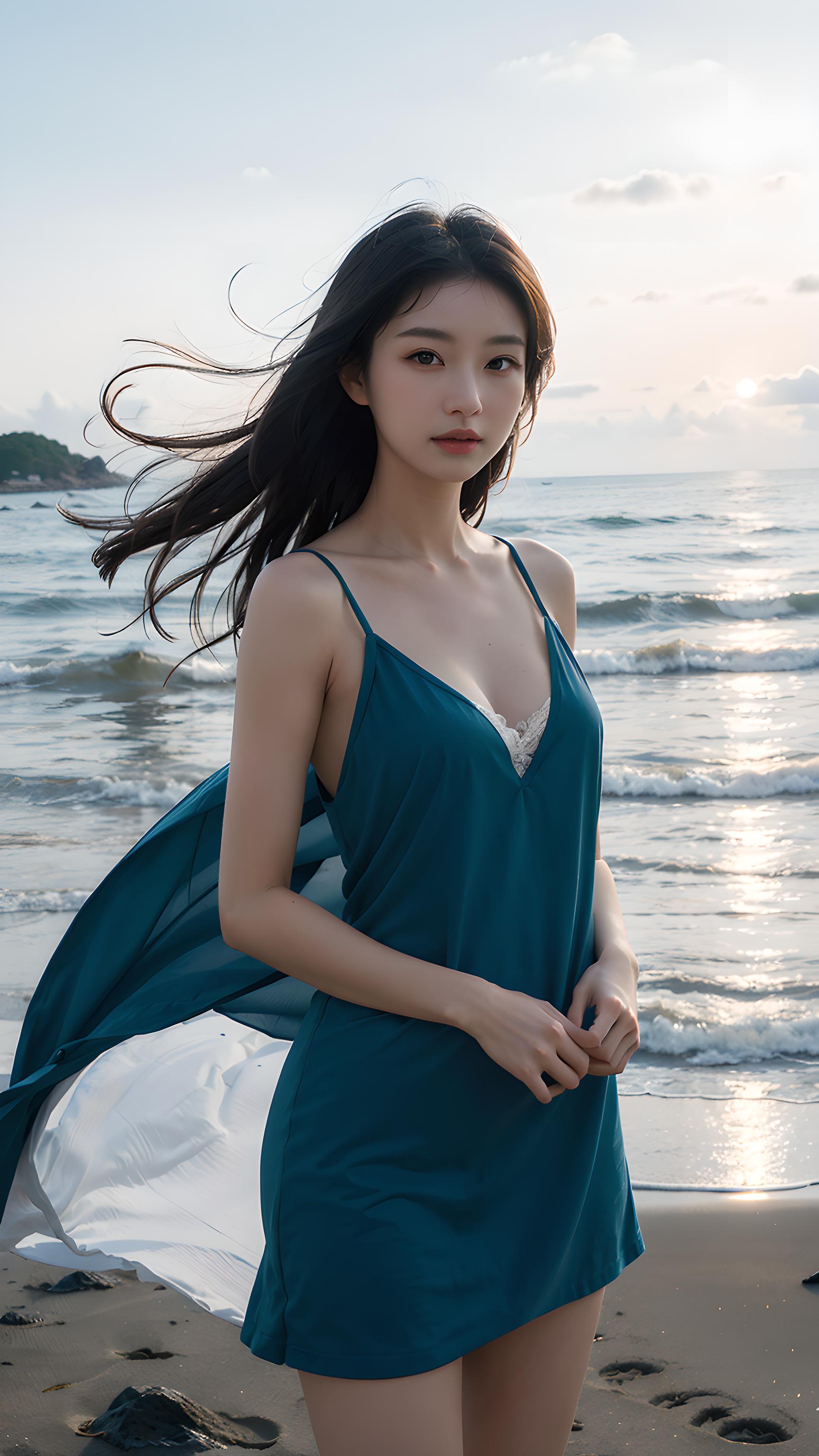 大海与美女