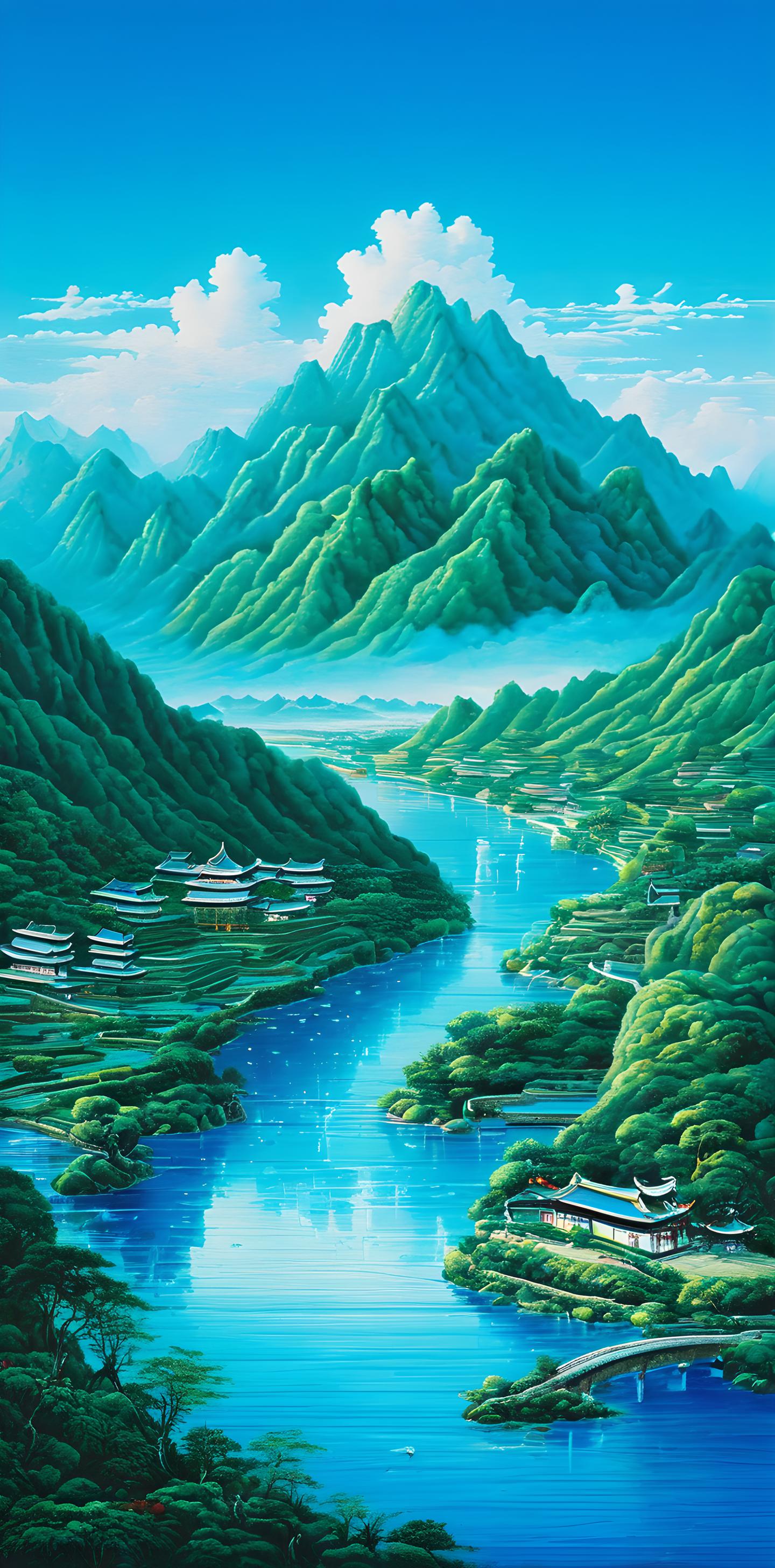 绿水青山