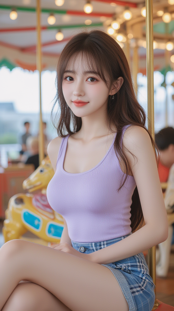 大眼睛美女