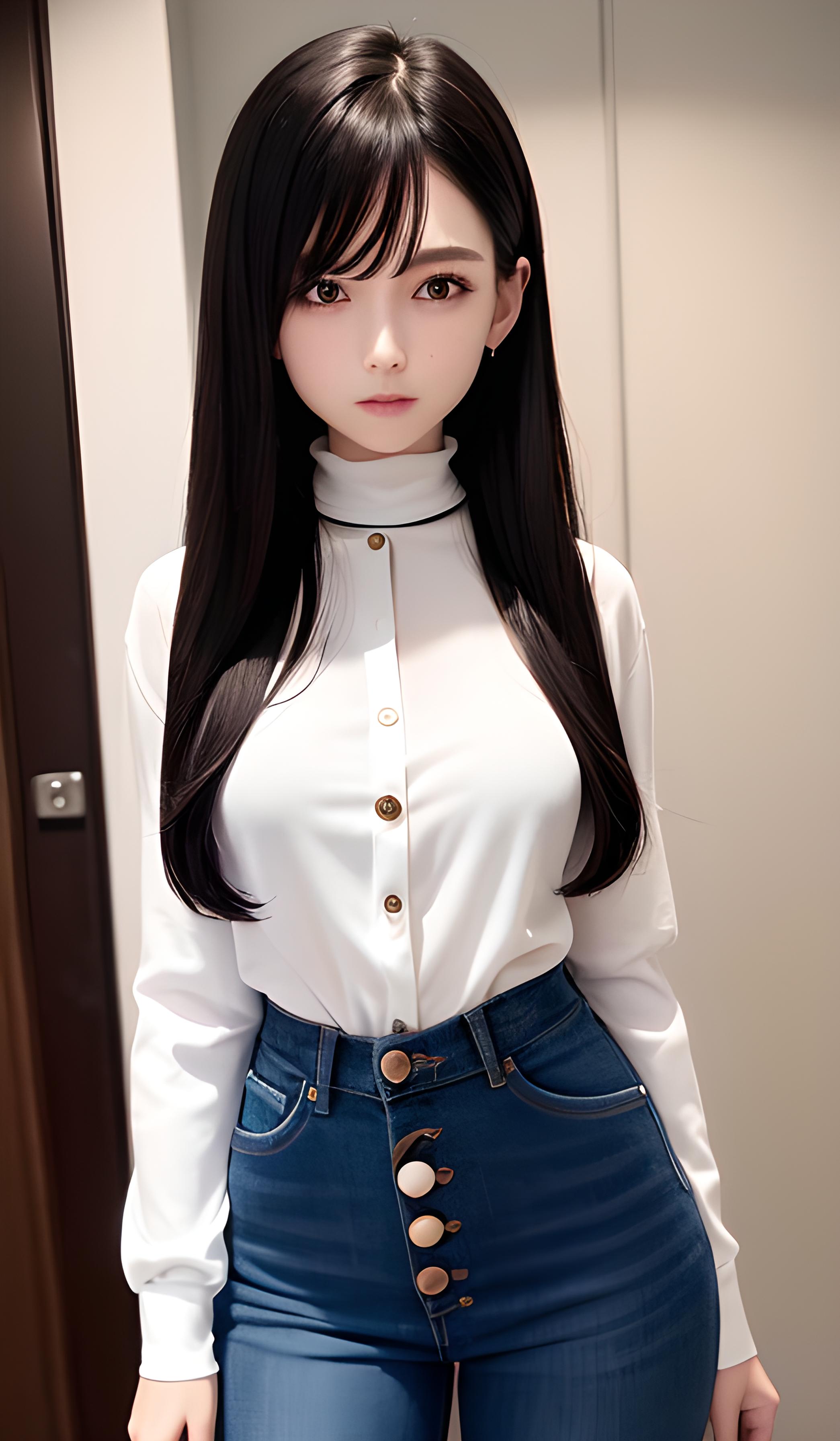 精致美少女