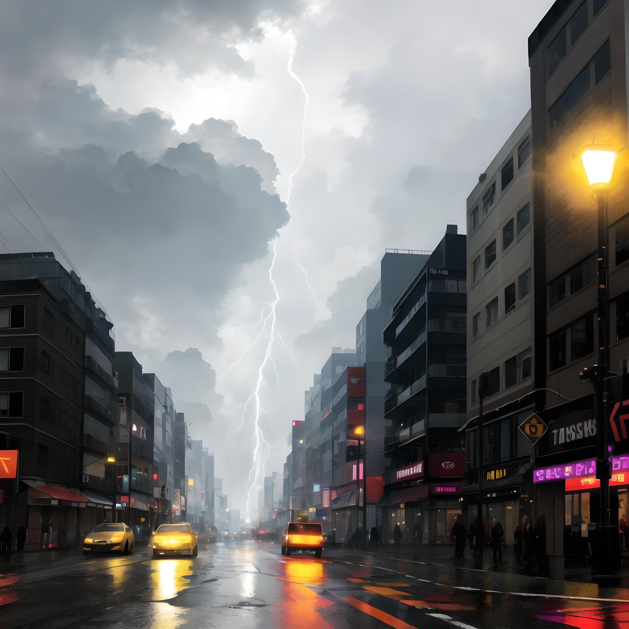 末日大雨天