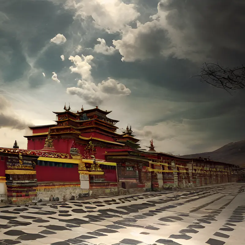 西藏神庙