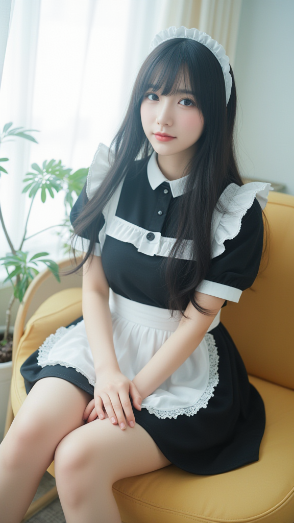 女仆少女