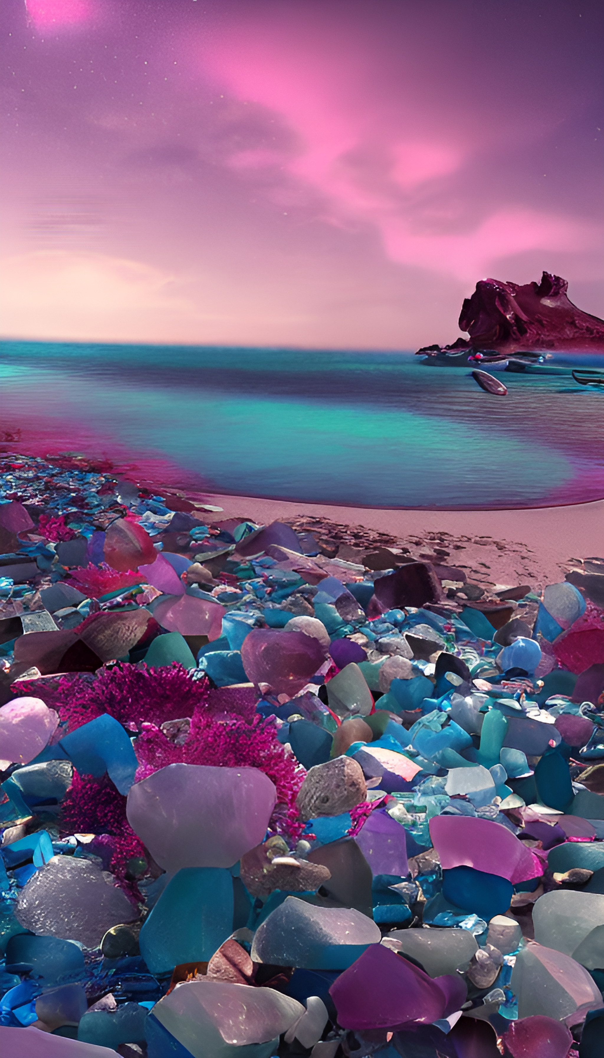 水晶沙滩