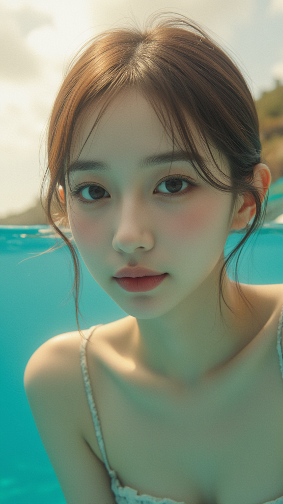 美丽锁骨女孩