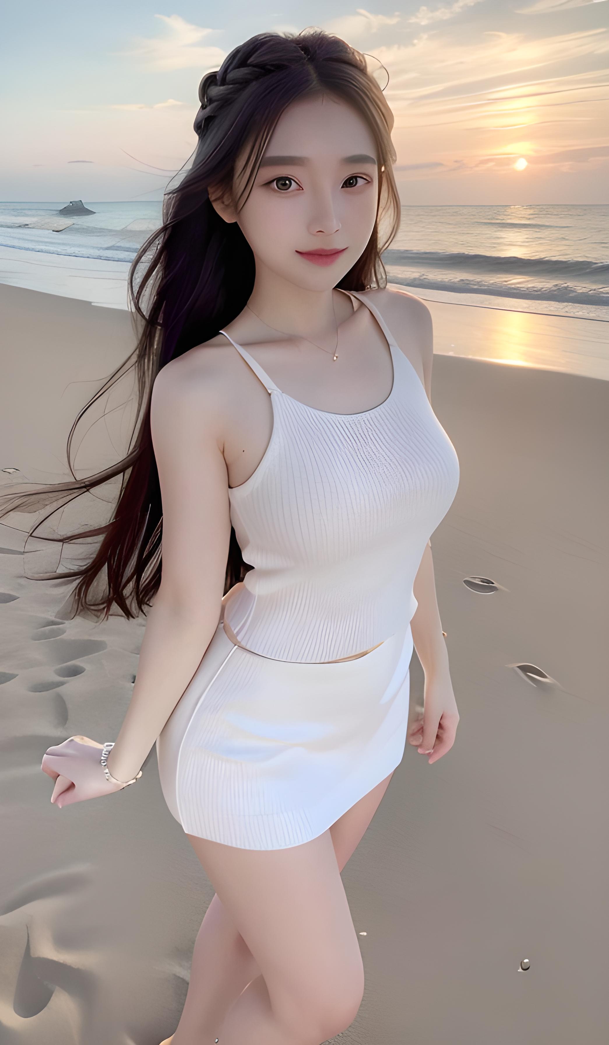 白色美女