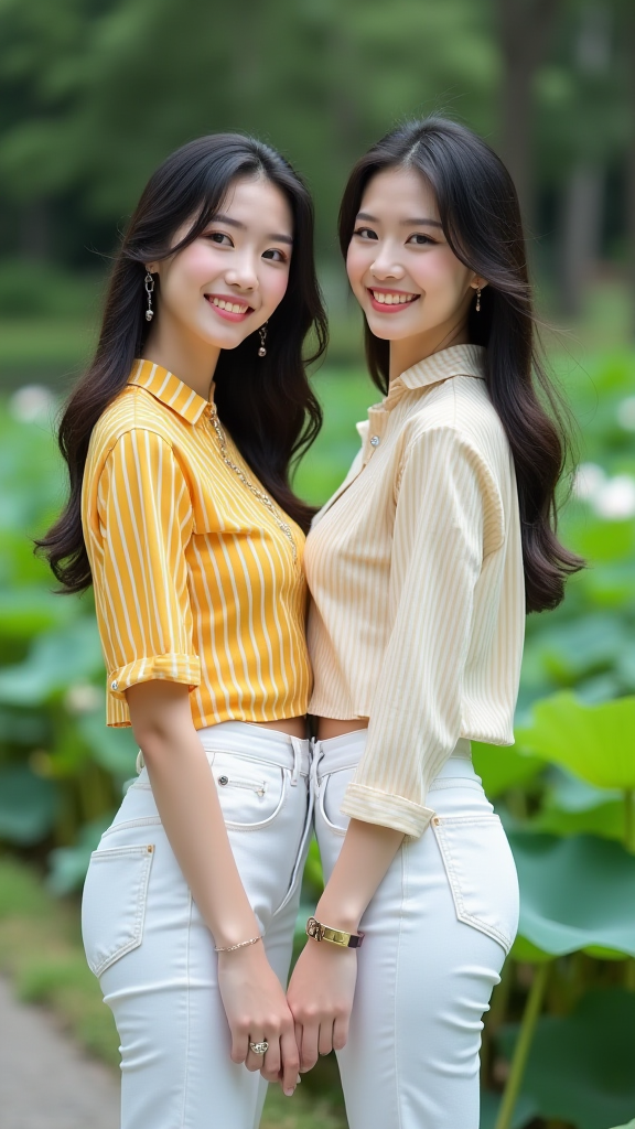 荷塘女孩