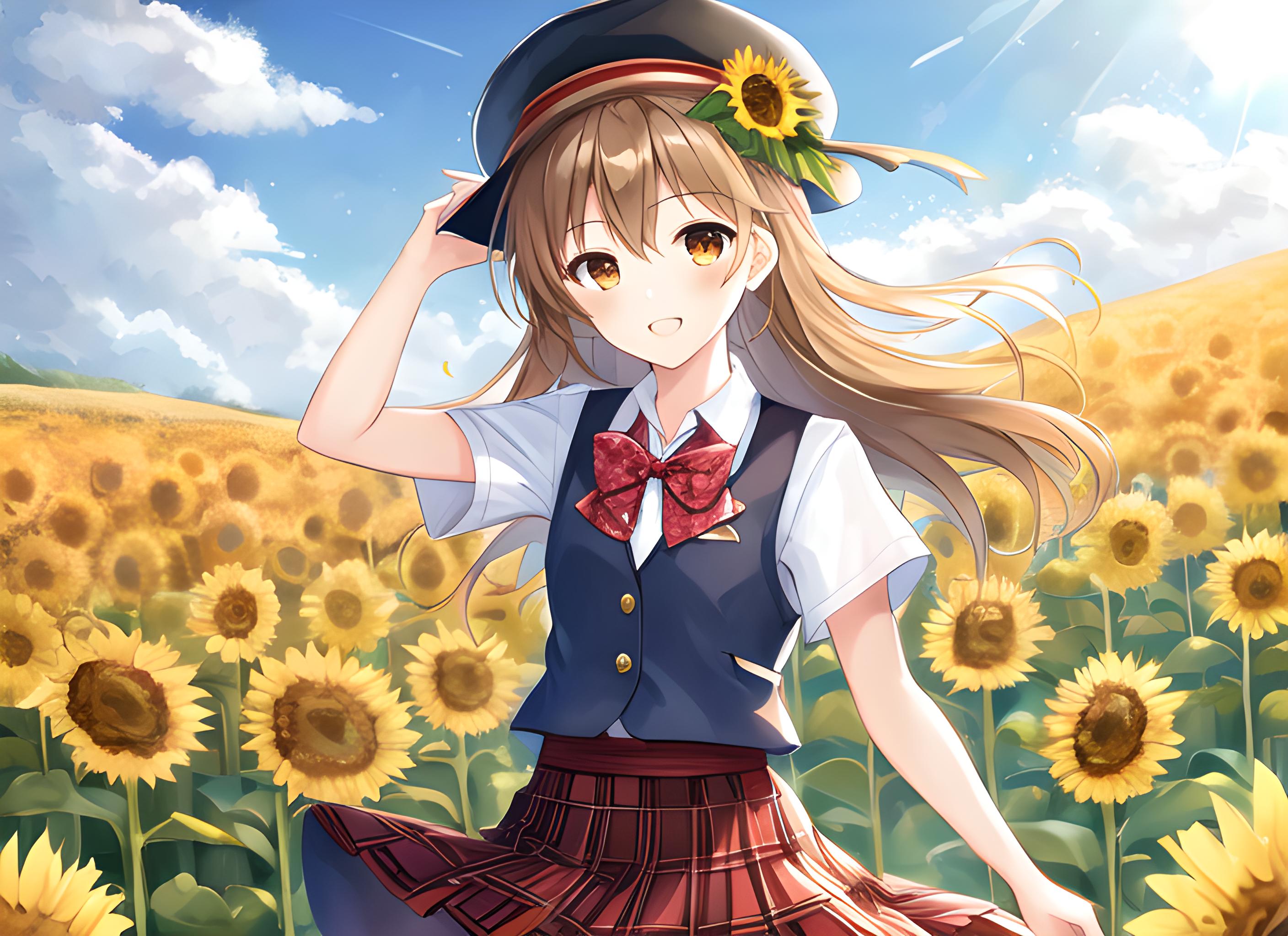 向日葵女孩