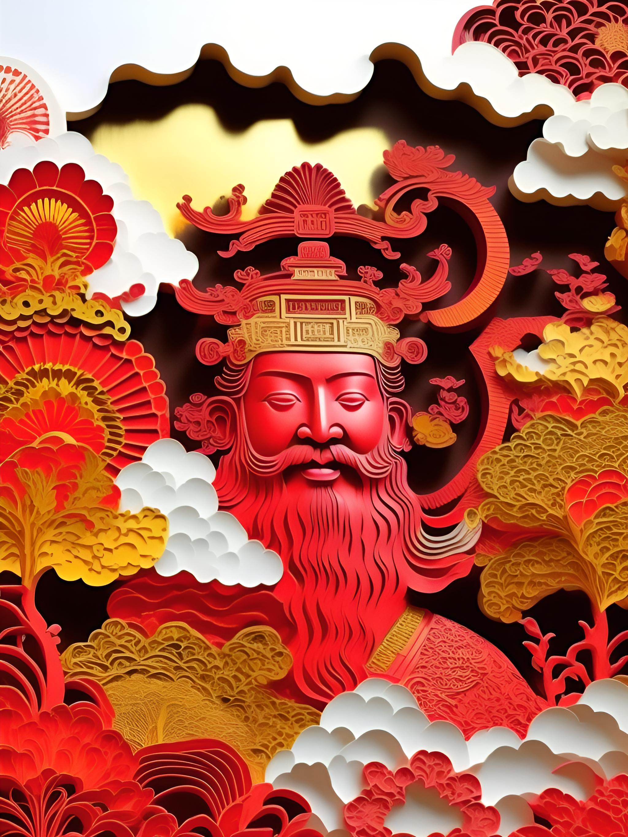 财神驾到 迎财神 新年快乐