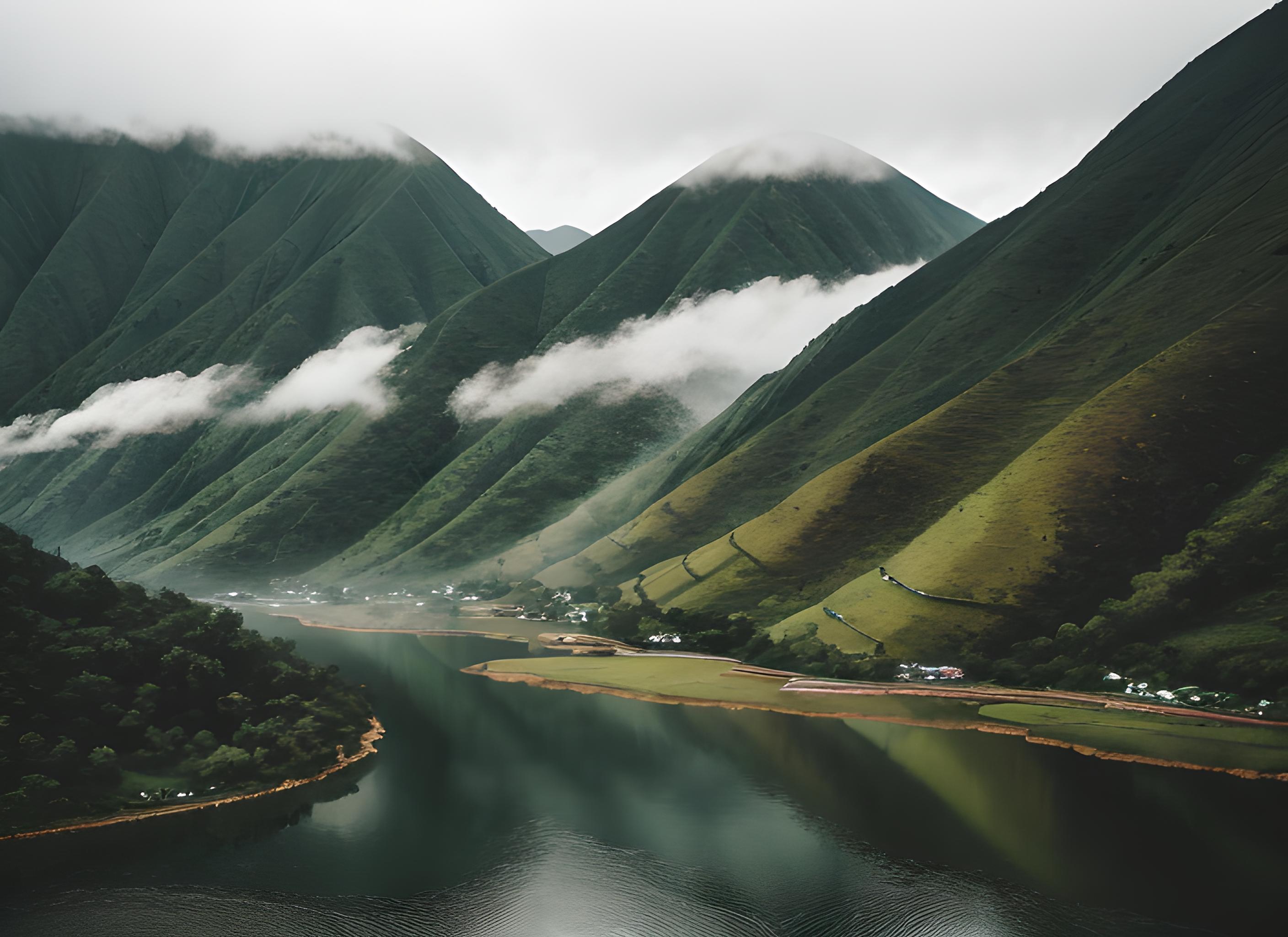 青山绿水