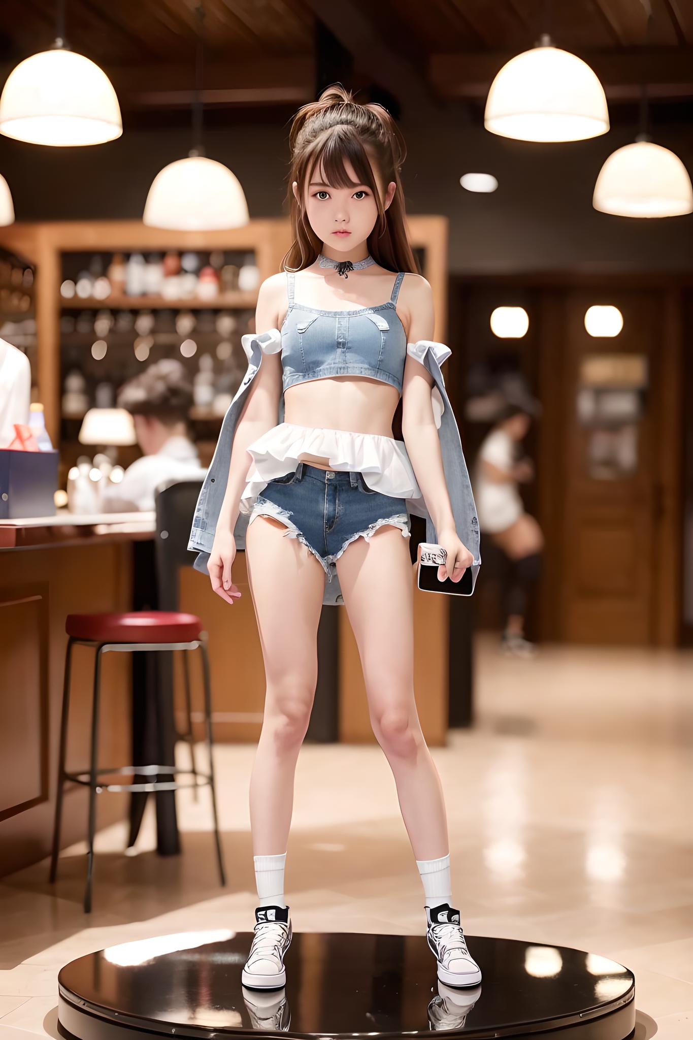 牛仔少女