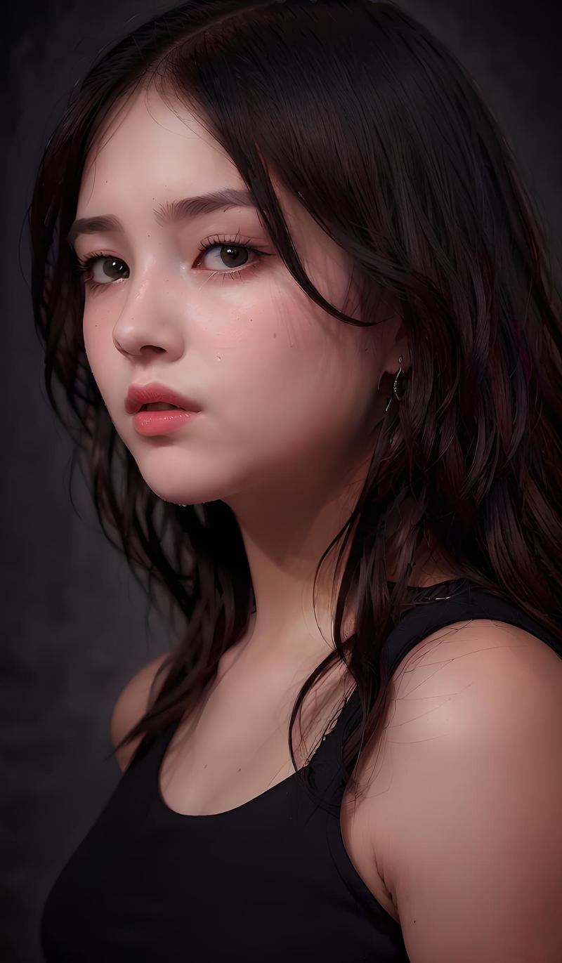 亚洲脸女19，表现优秀| 无界AI image