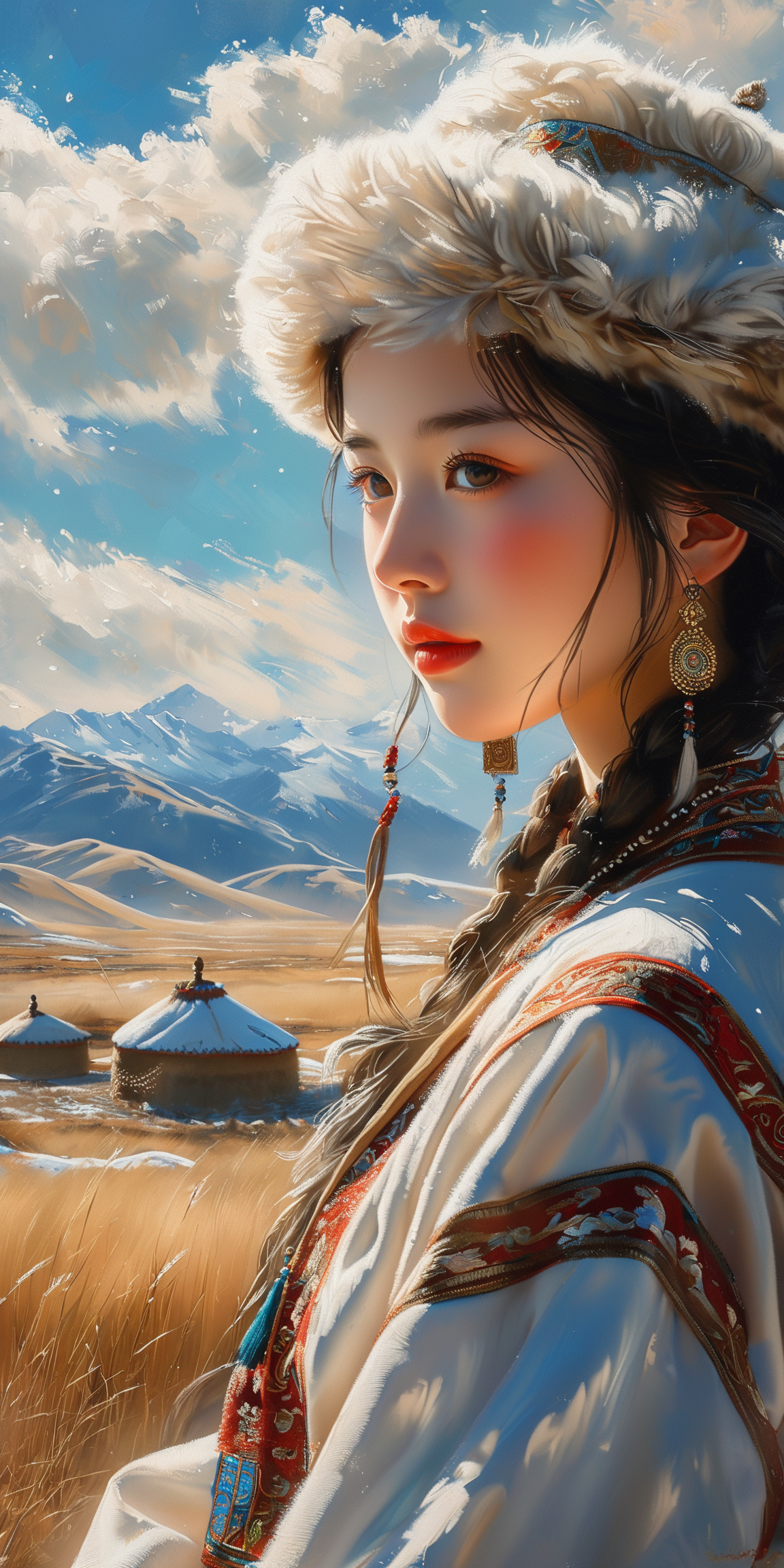 蒙古女孩