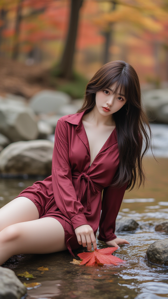 红衣少女