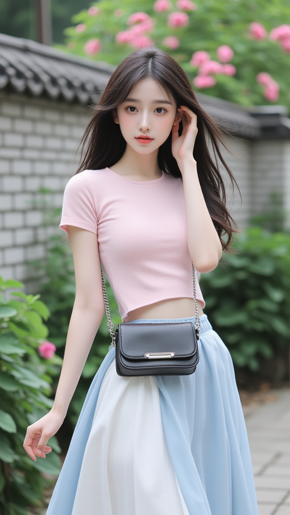 小院里的女孩