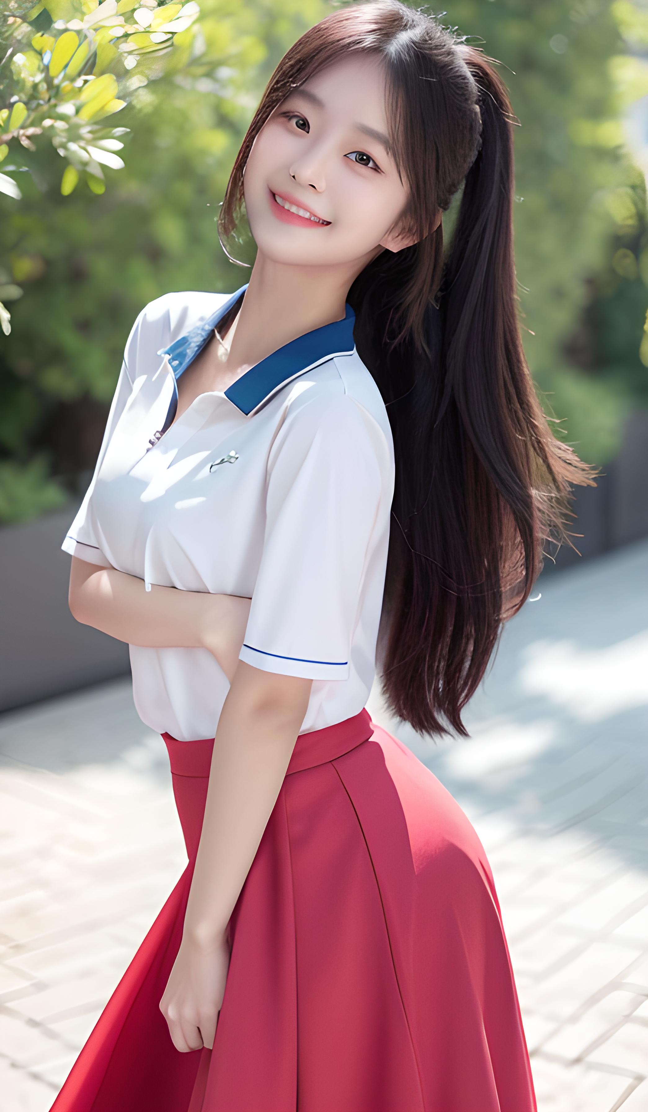 清纯可爱少女