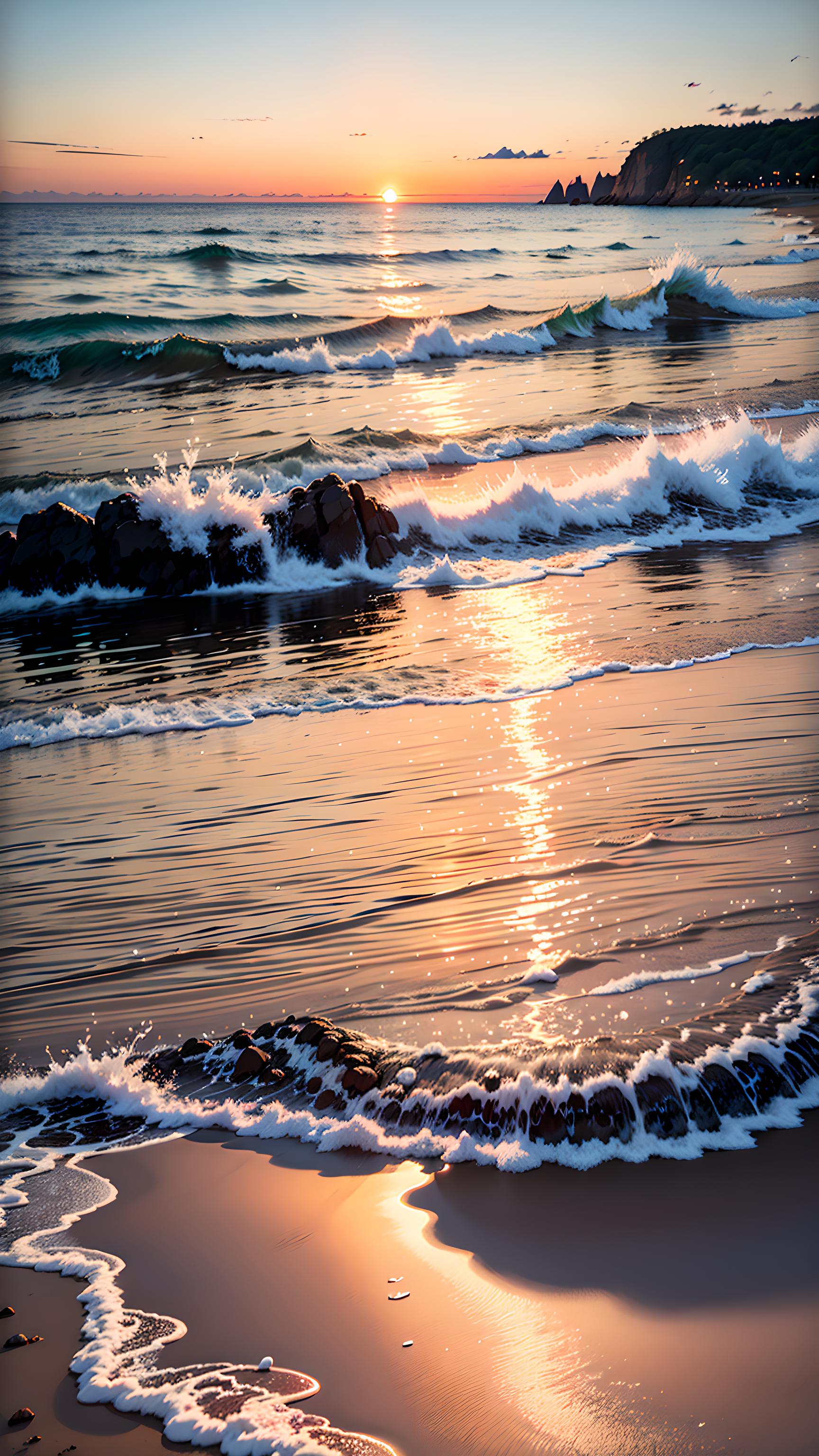 海滩风景