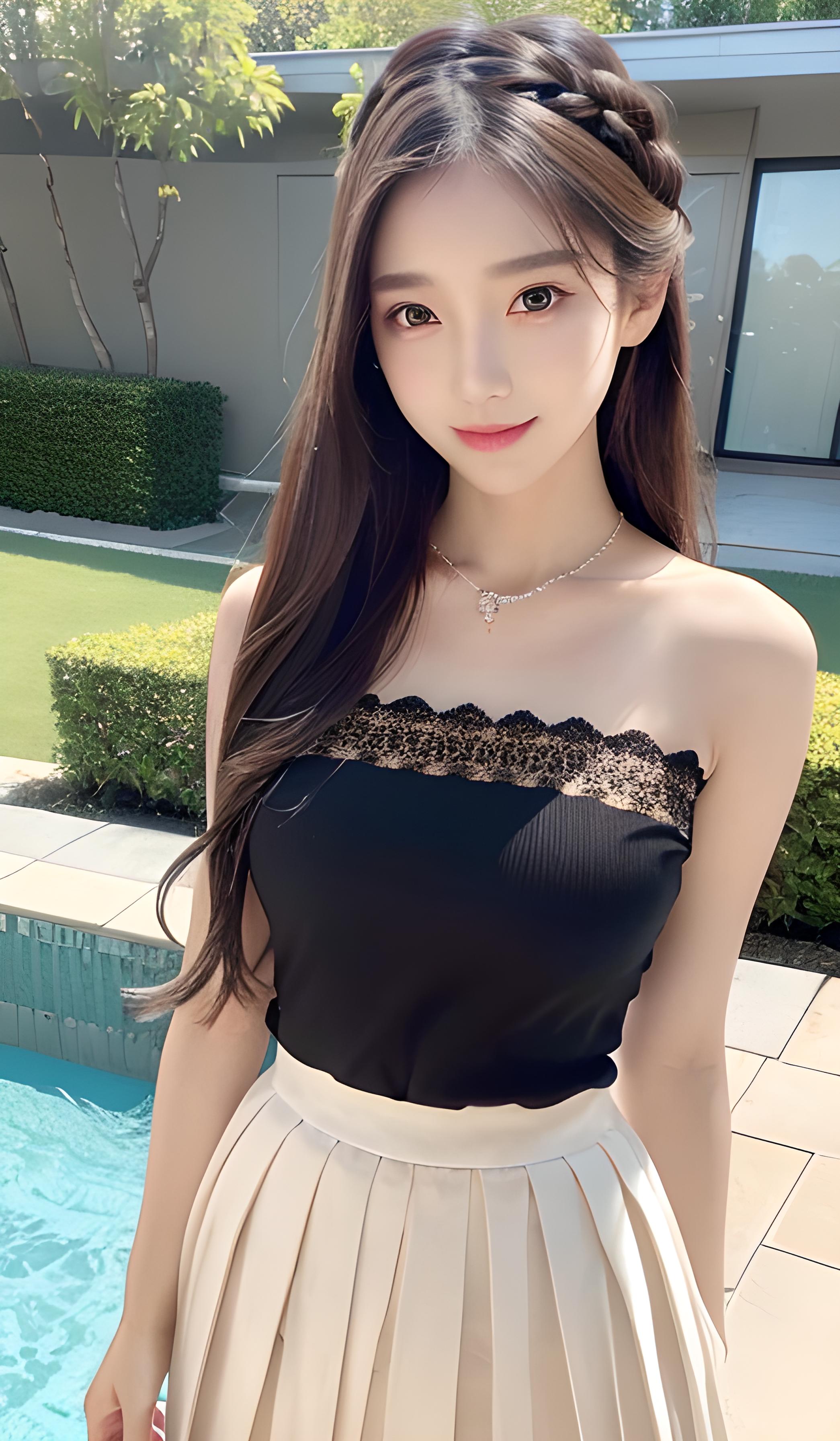 甜美系妹子