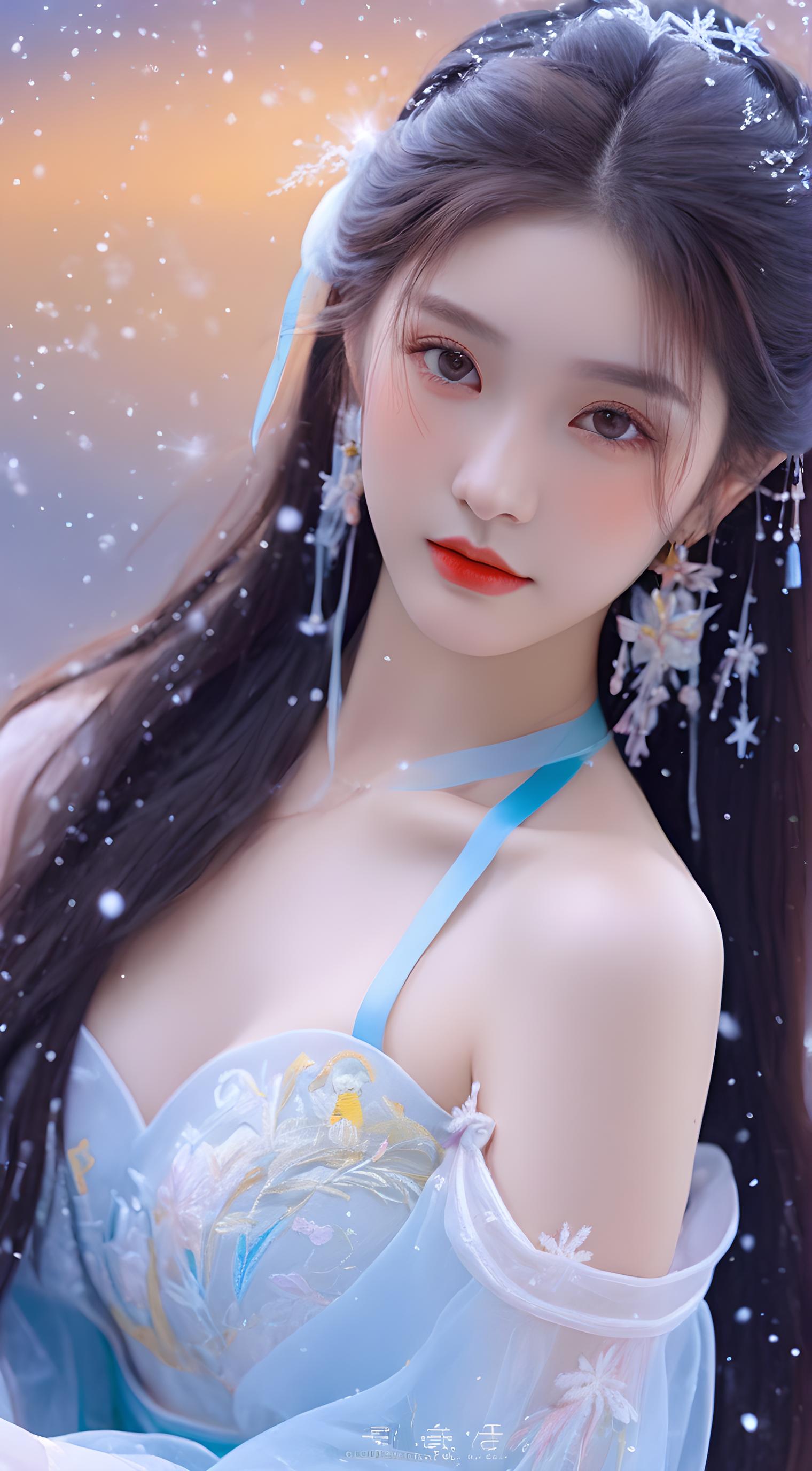 绿衣少女