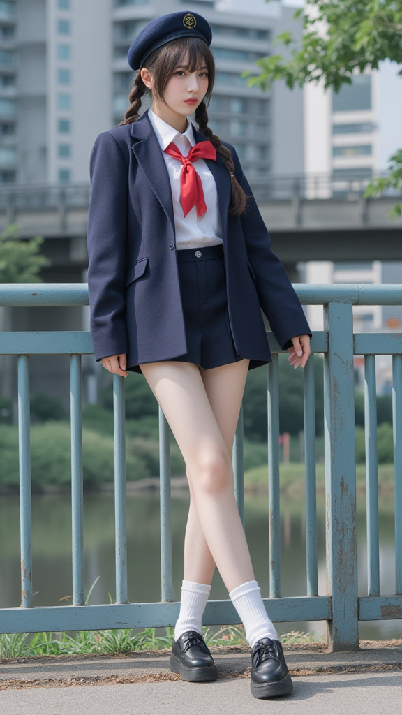 穿制服的女孩
