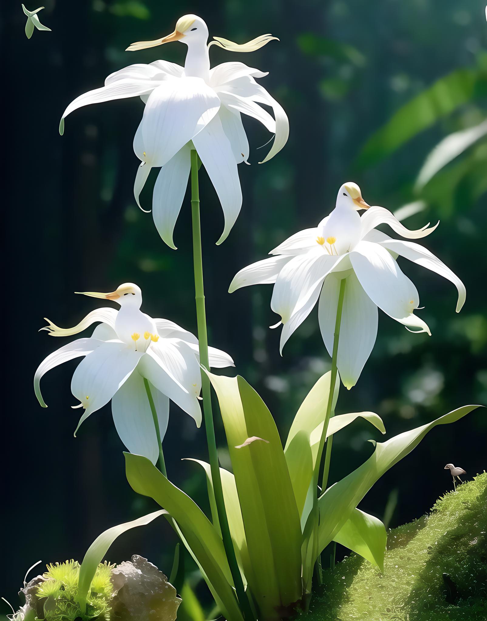 白鹭花