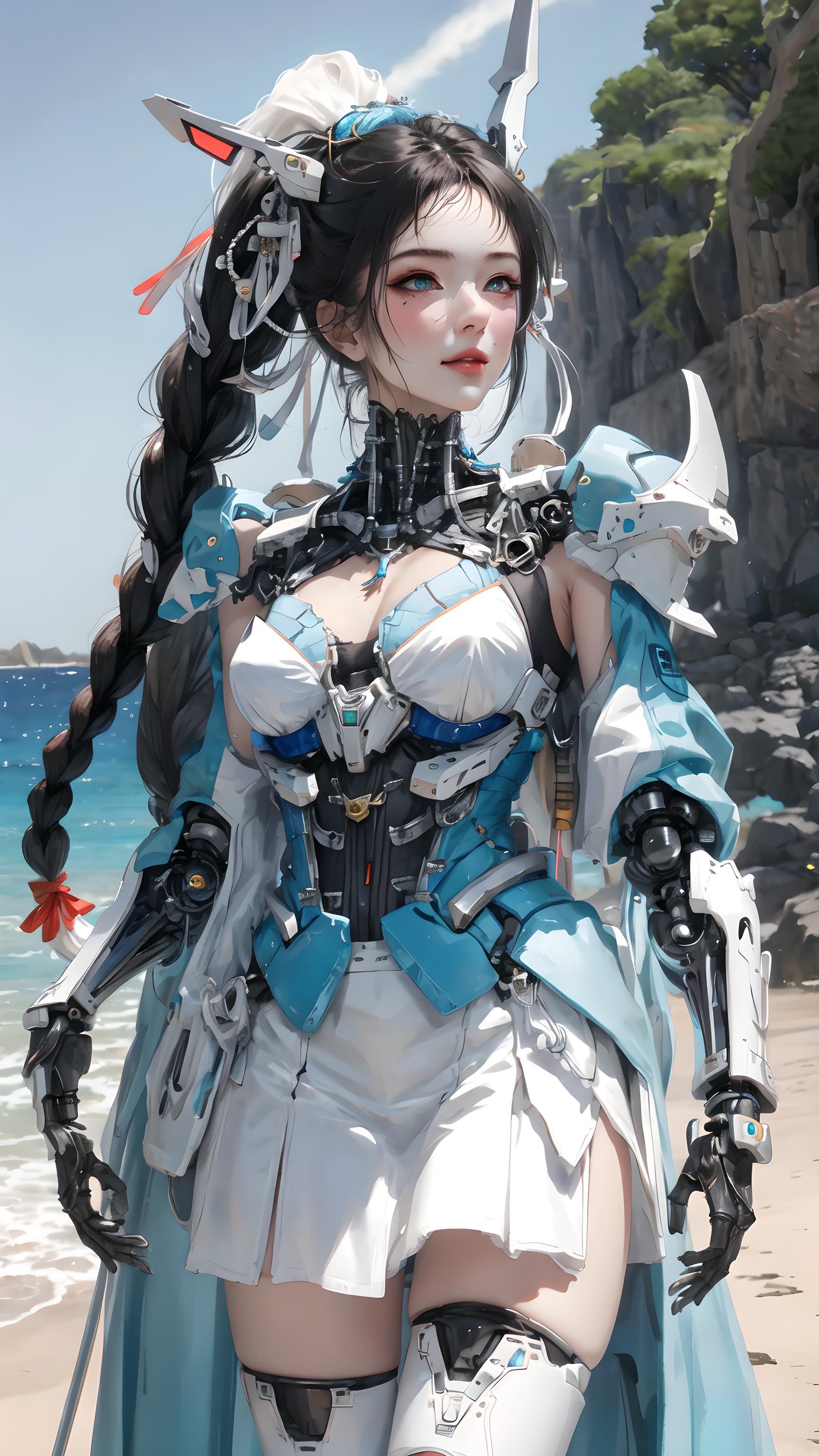 机甲女