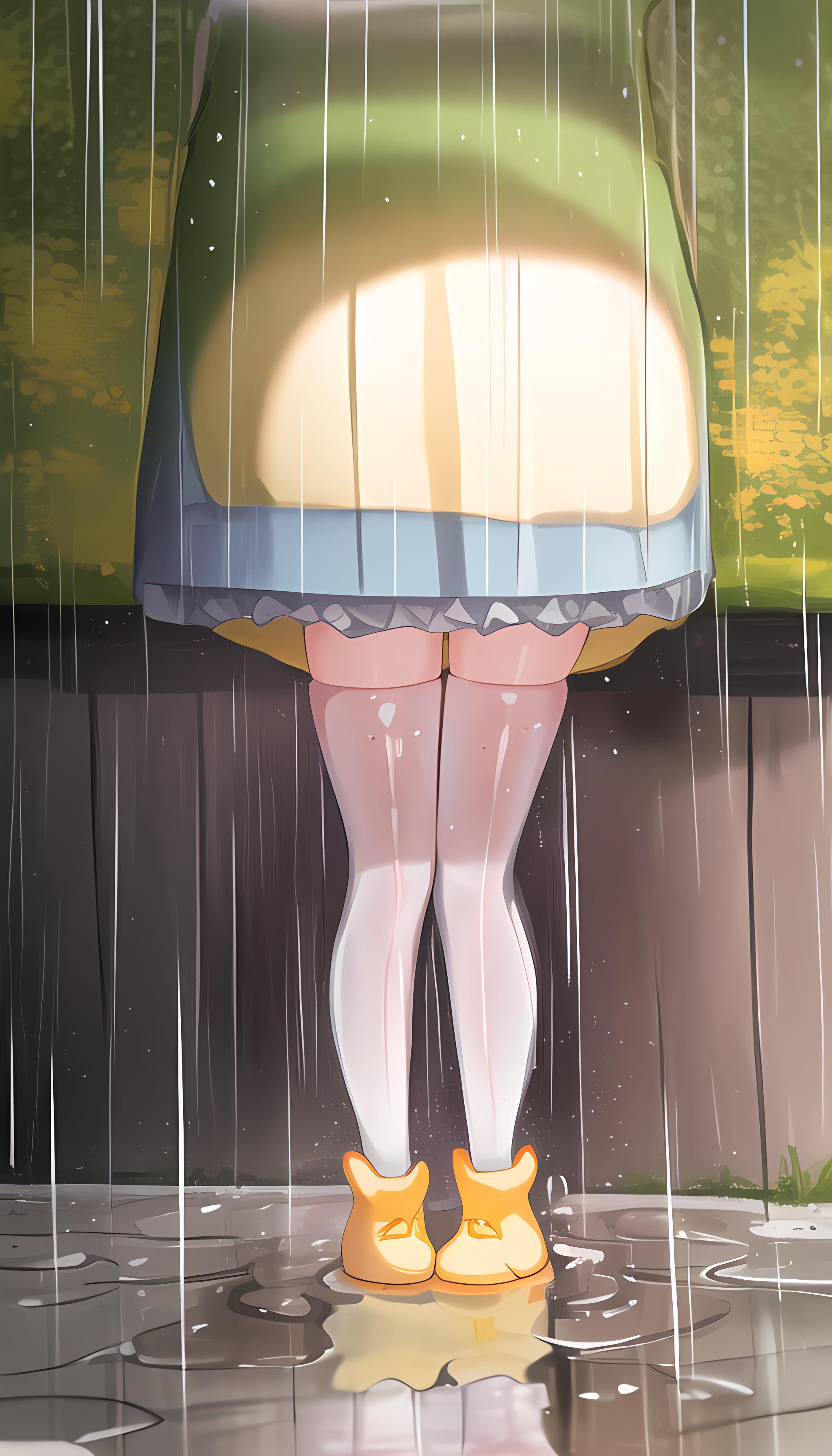 下雨了