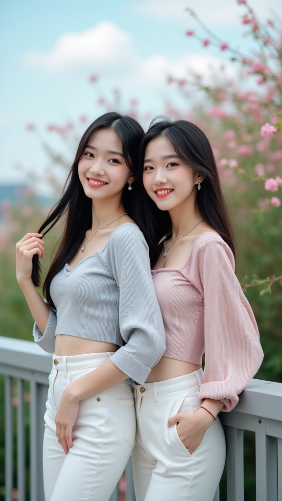 姐妹俩
