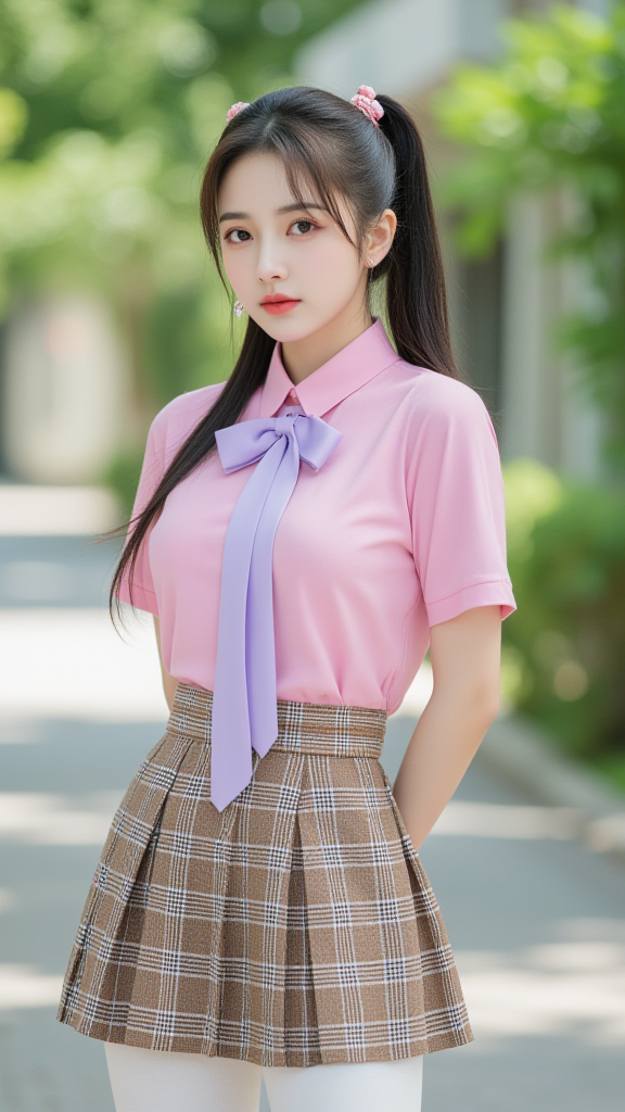 双马尾女孩