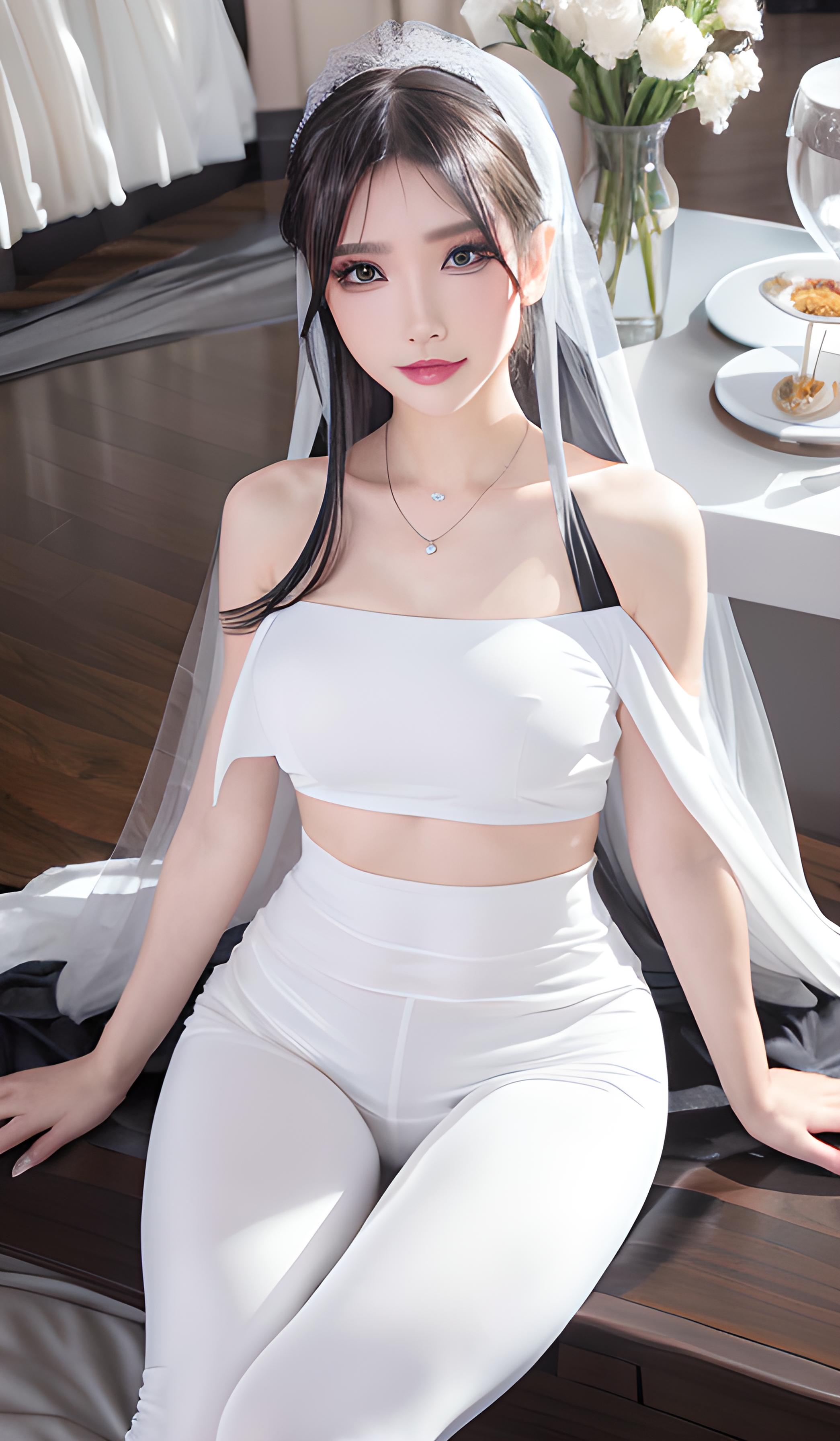 紧身衣美少女，稳定出图