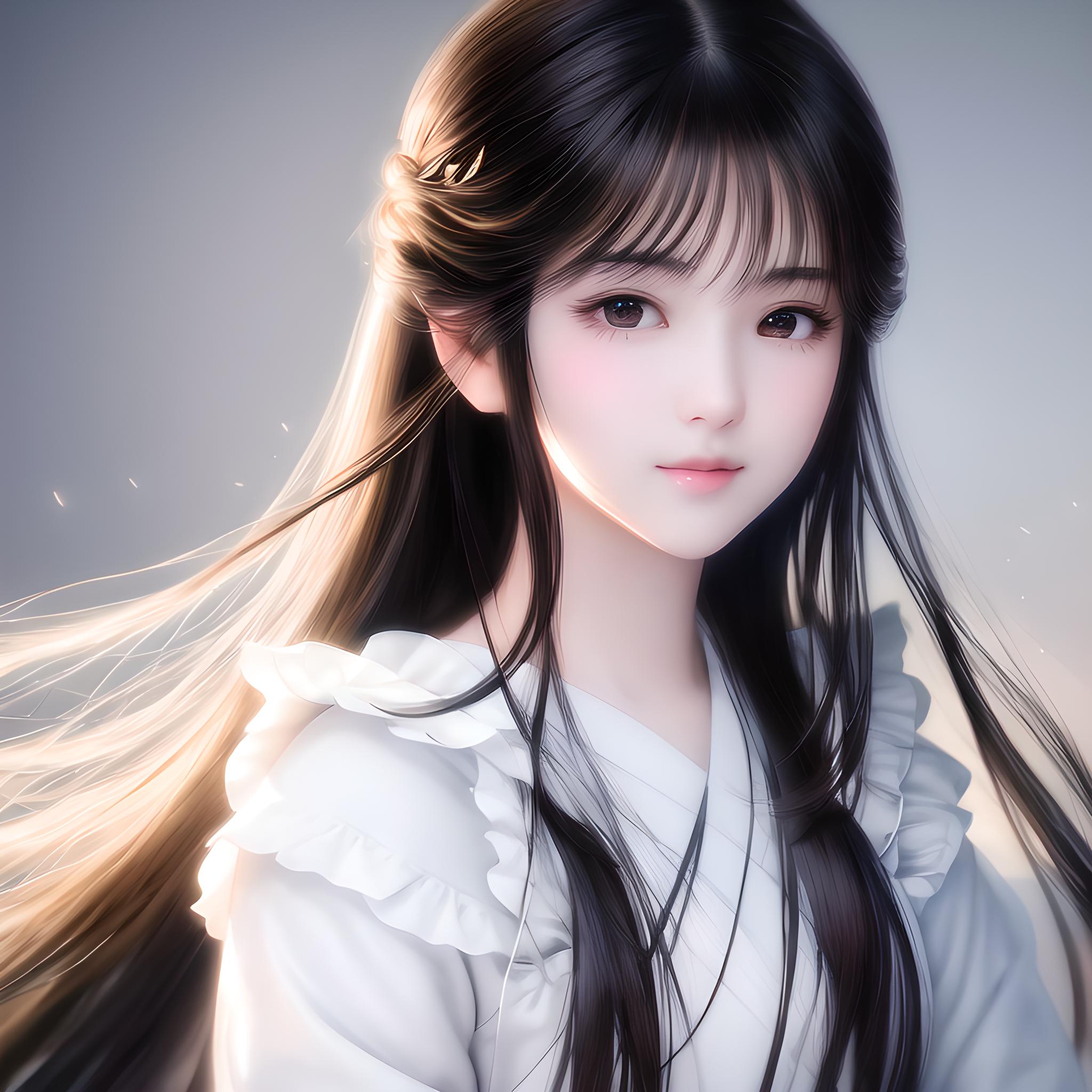 古典小白花