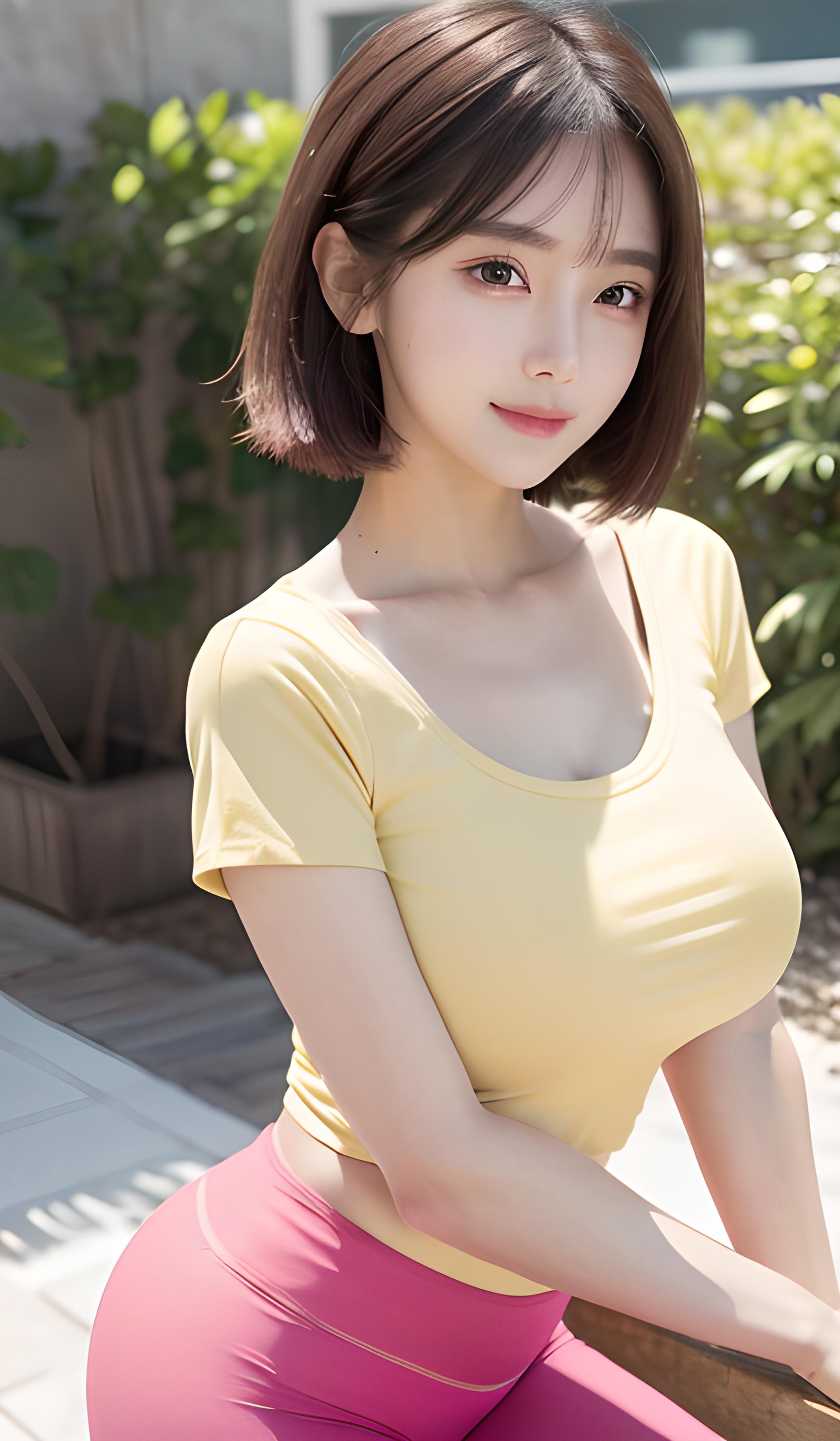 瑜伽美女