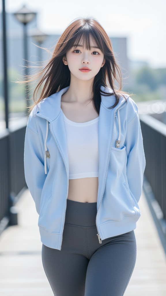 瑜伽裤女孩