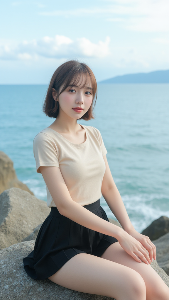 海边女孩