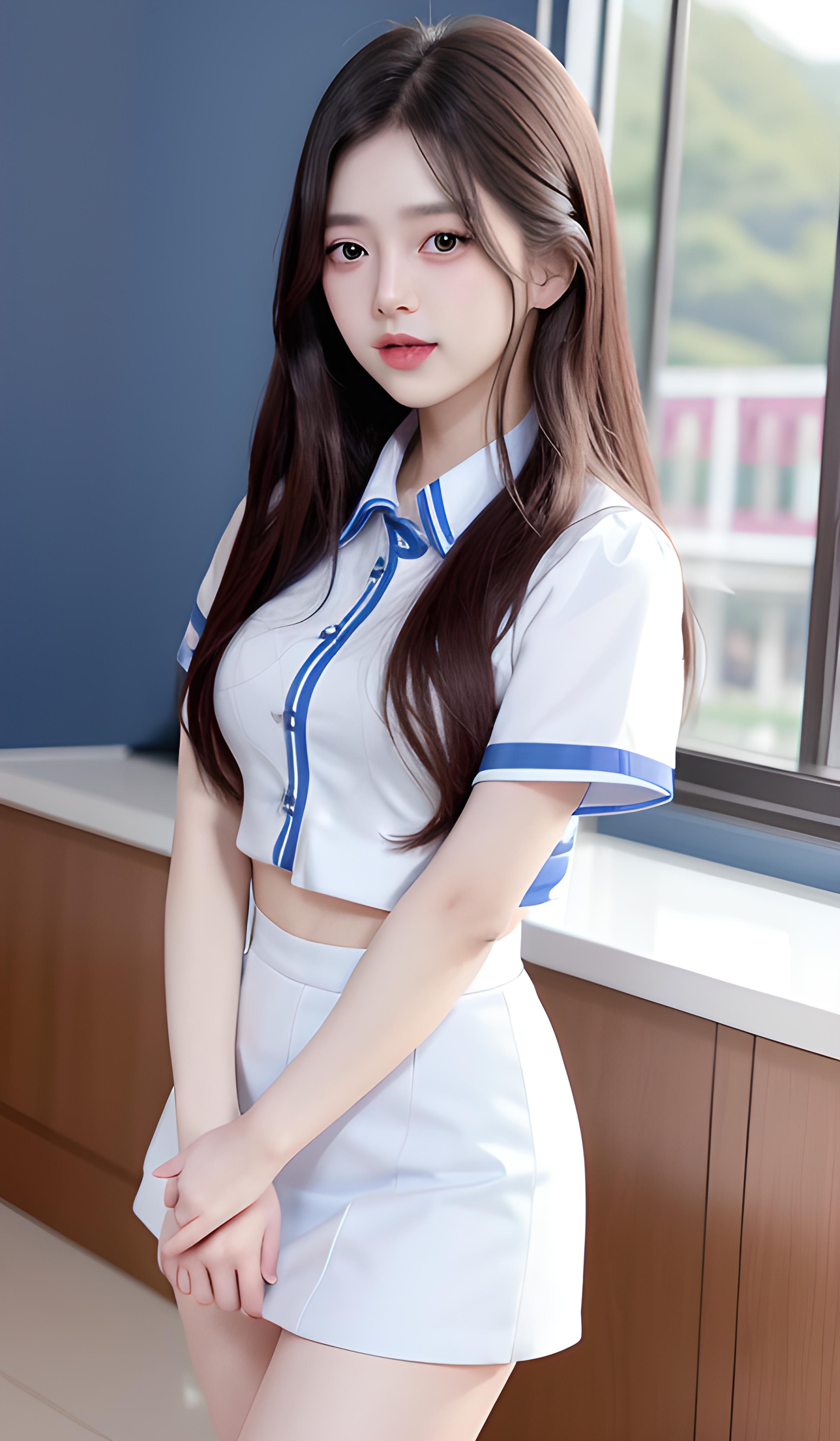 学校美女