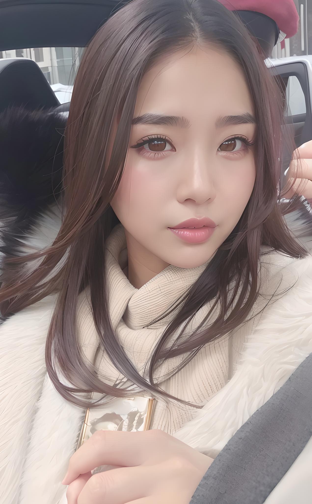 香车美女