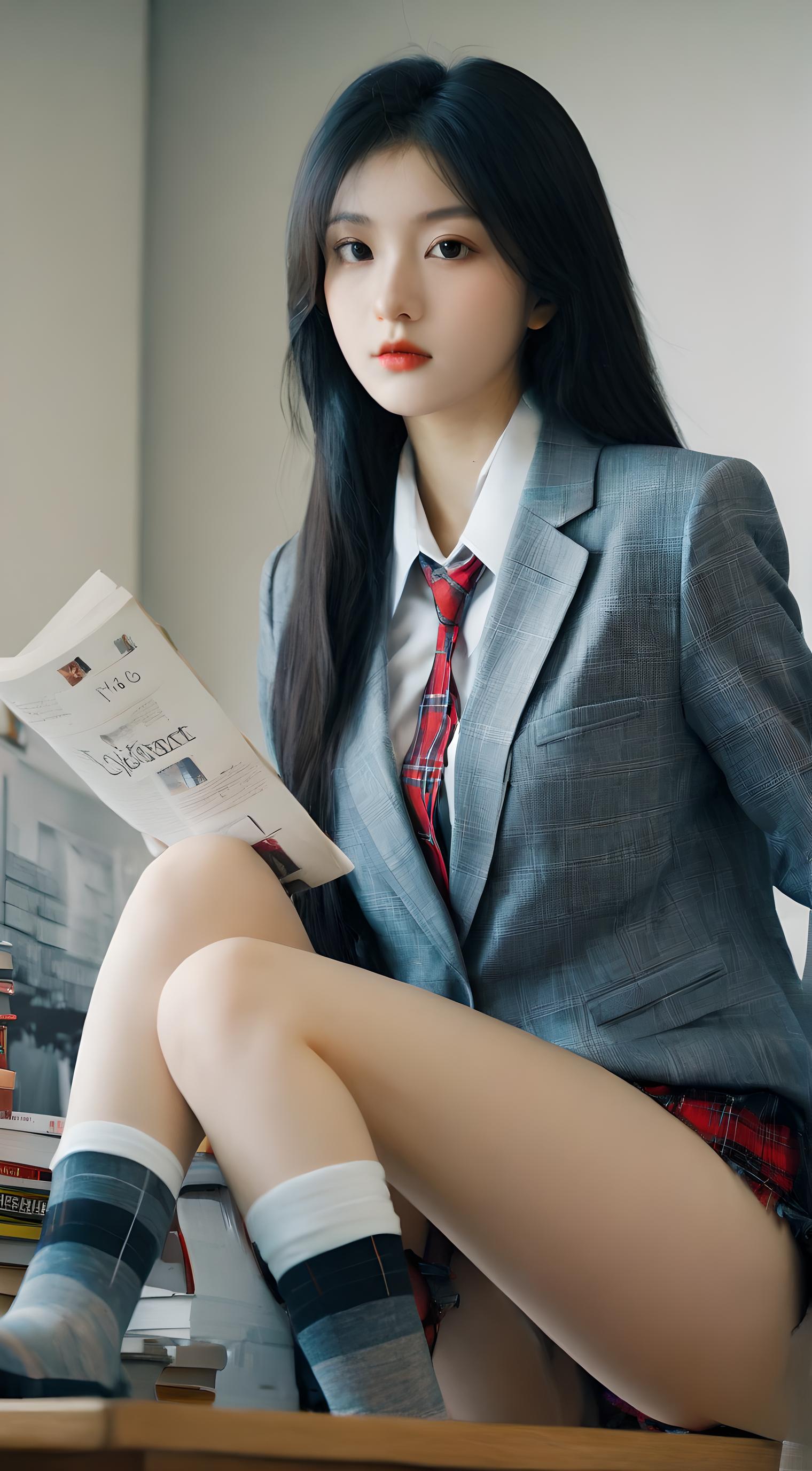 图书馆少女