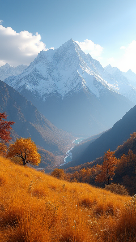 秋季玉龙雪山