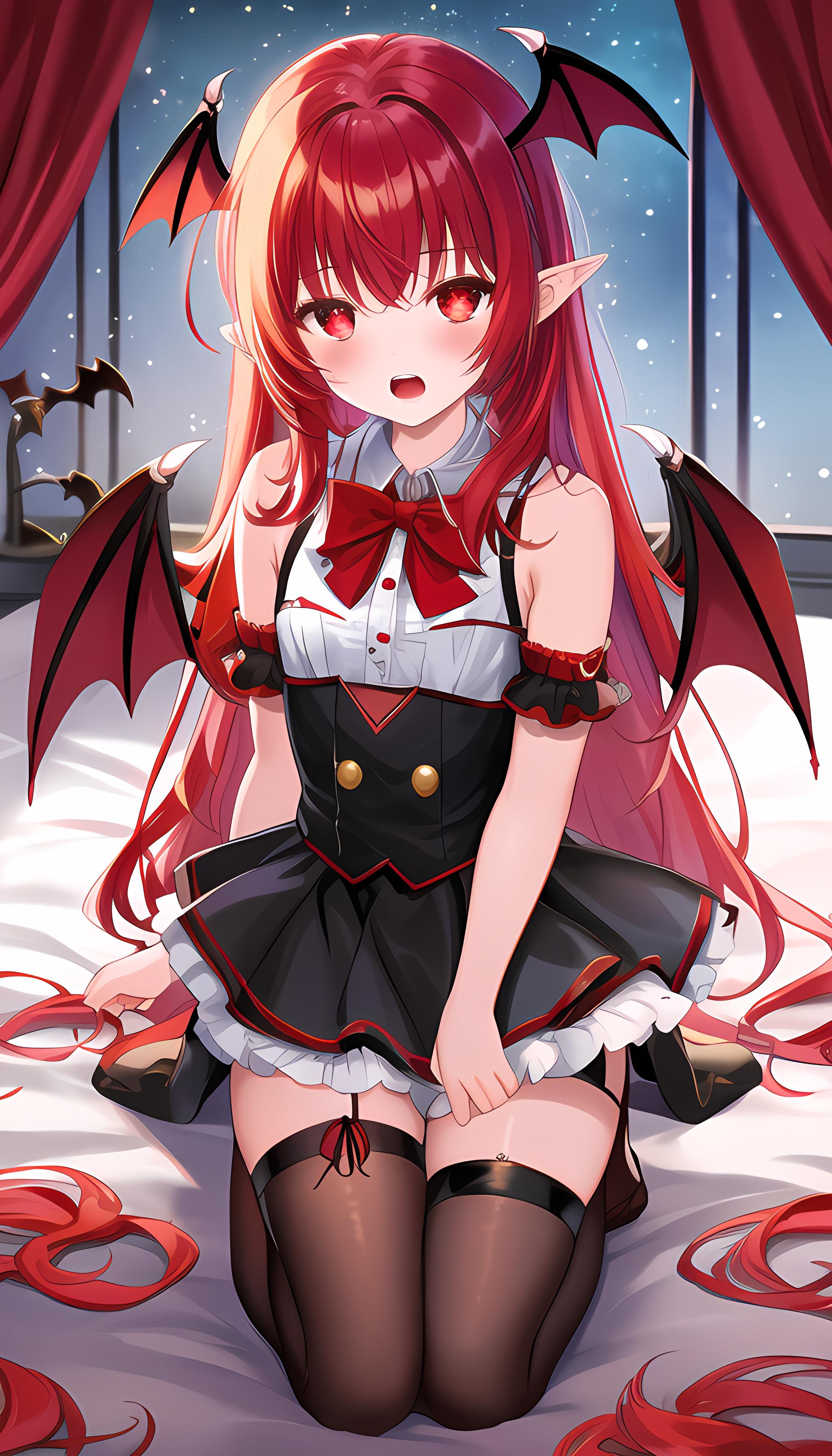 黑丝恶魔美少女