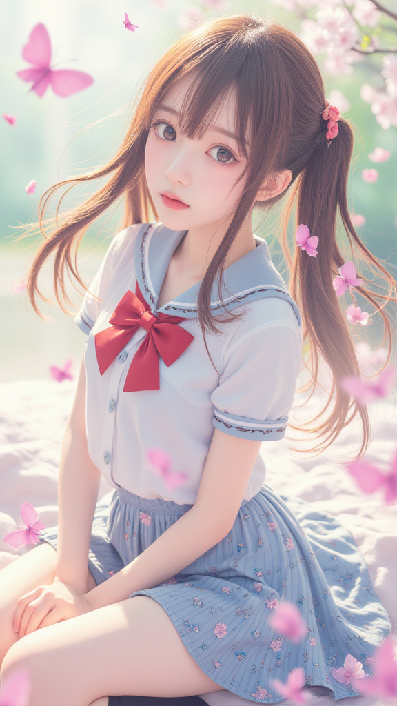 长发小姑娘